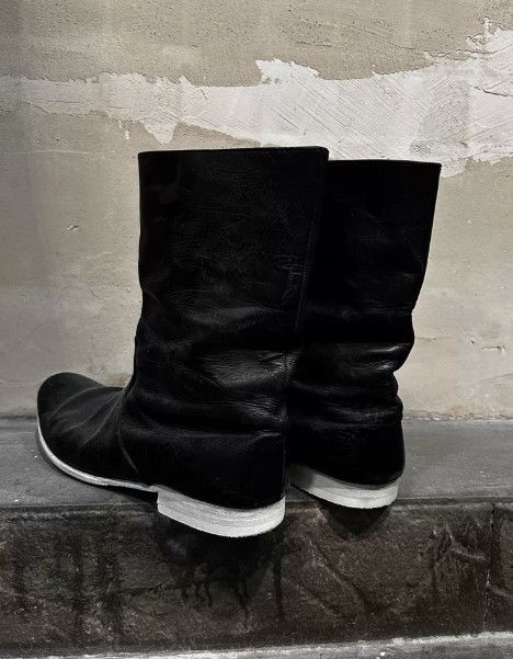 Number (N)ine Number (N)ine 2002SS “Modern Age” Leather Boots Size US 8 / EU 41 - 4 Thumbnail