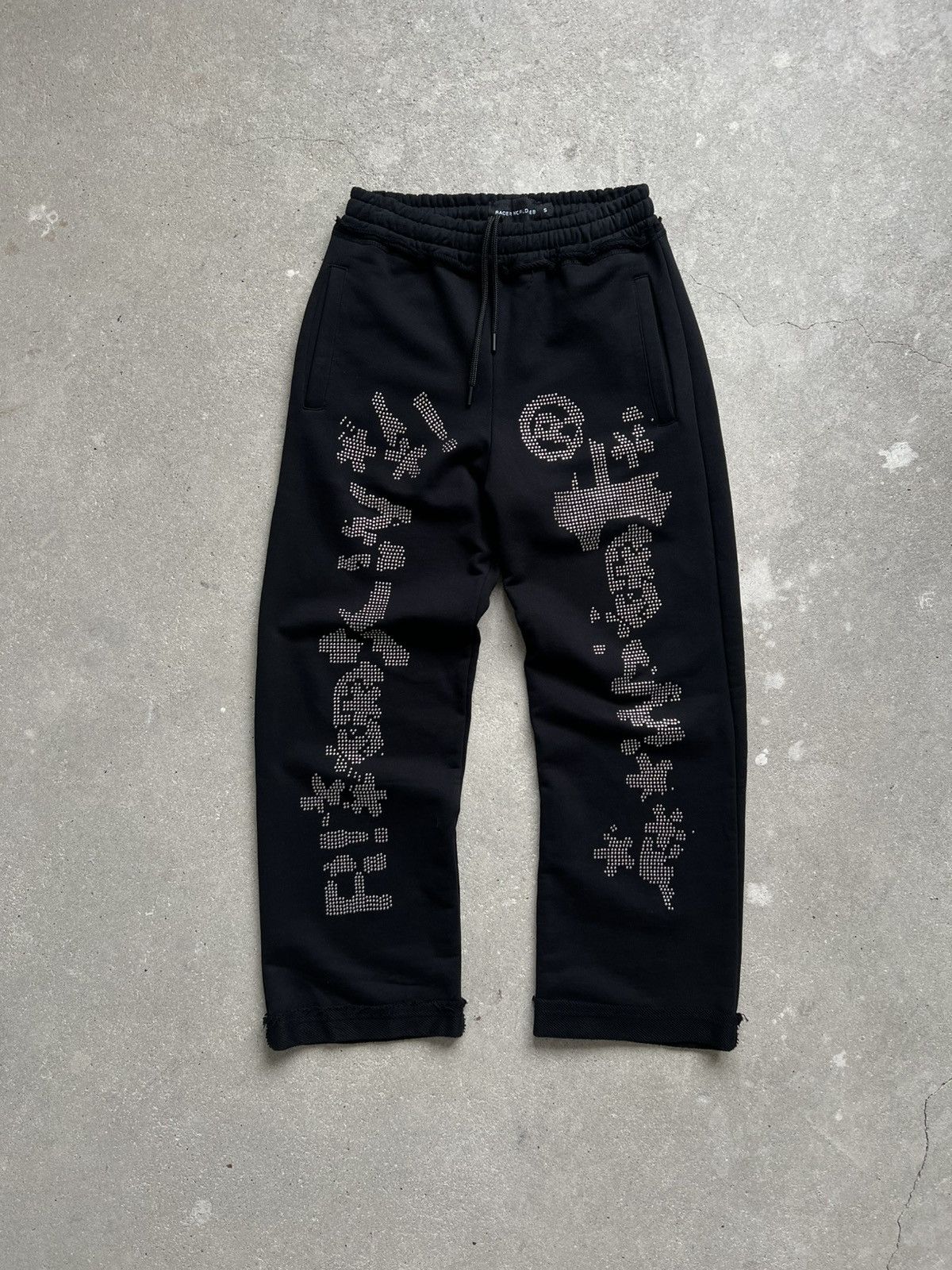 Racer Worldwide Racer Worldwide sweatpants studded censored Size US 29 - 1 Thumbnail