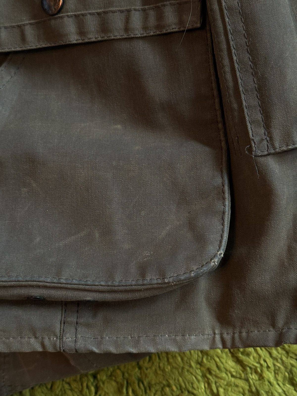 Barbour × Designer Barbour Brighton parka waxed faded jacket Size S / US 4 / IT 40 - 9 Thumbnail