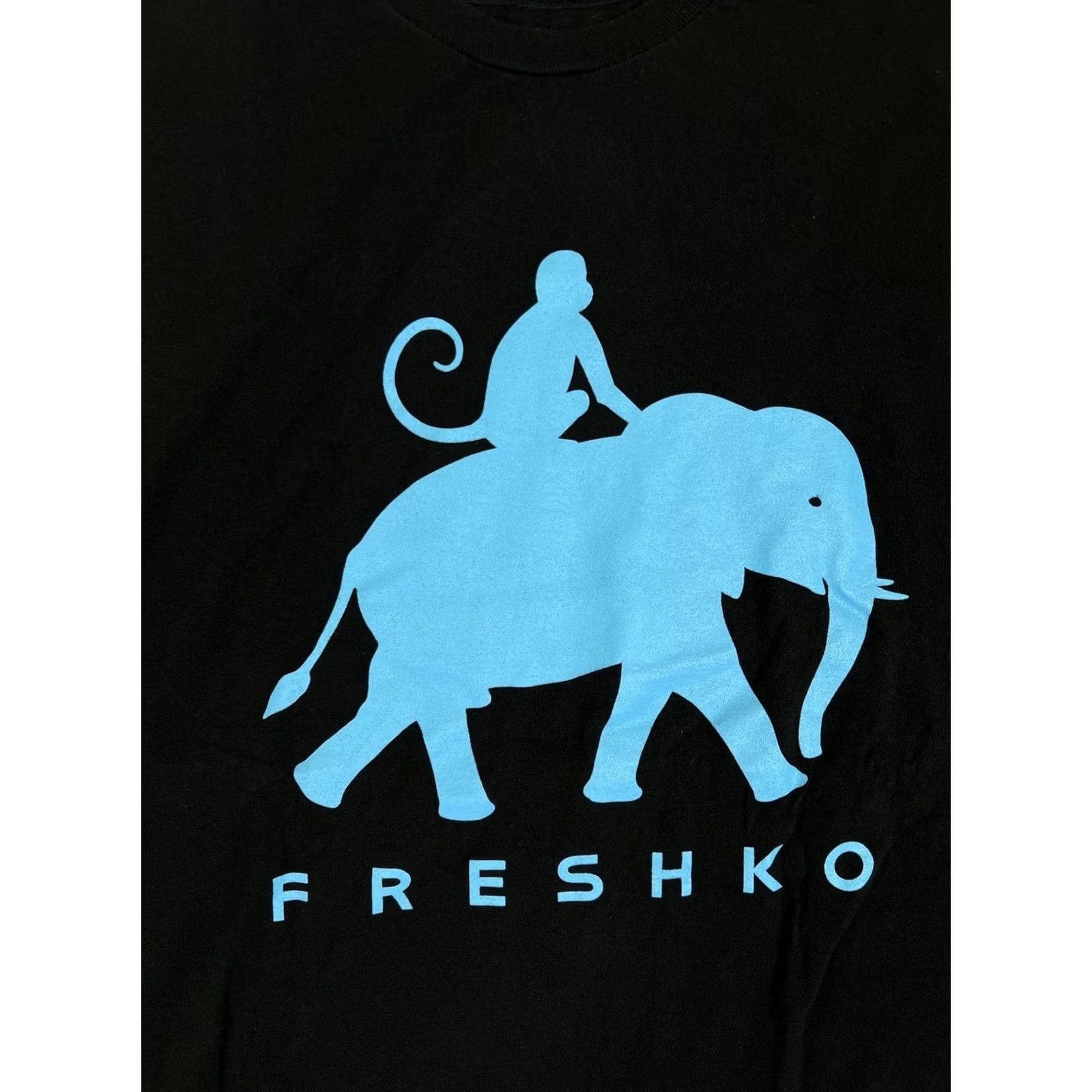 Logo 7 Freshko T-Shirt 3XL OG Logo Black Hip Hop 90s Mens Men Logo Tee Size US XXL / EU 58 / 5 - 2 Thumbnail