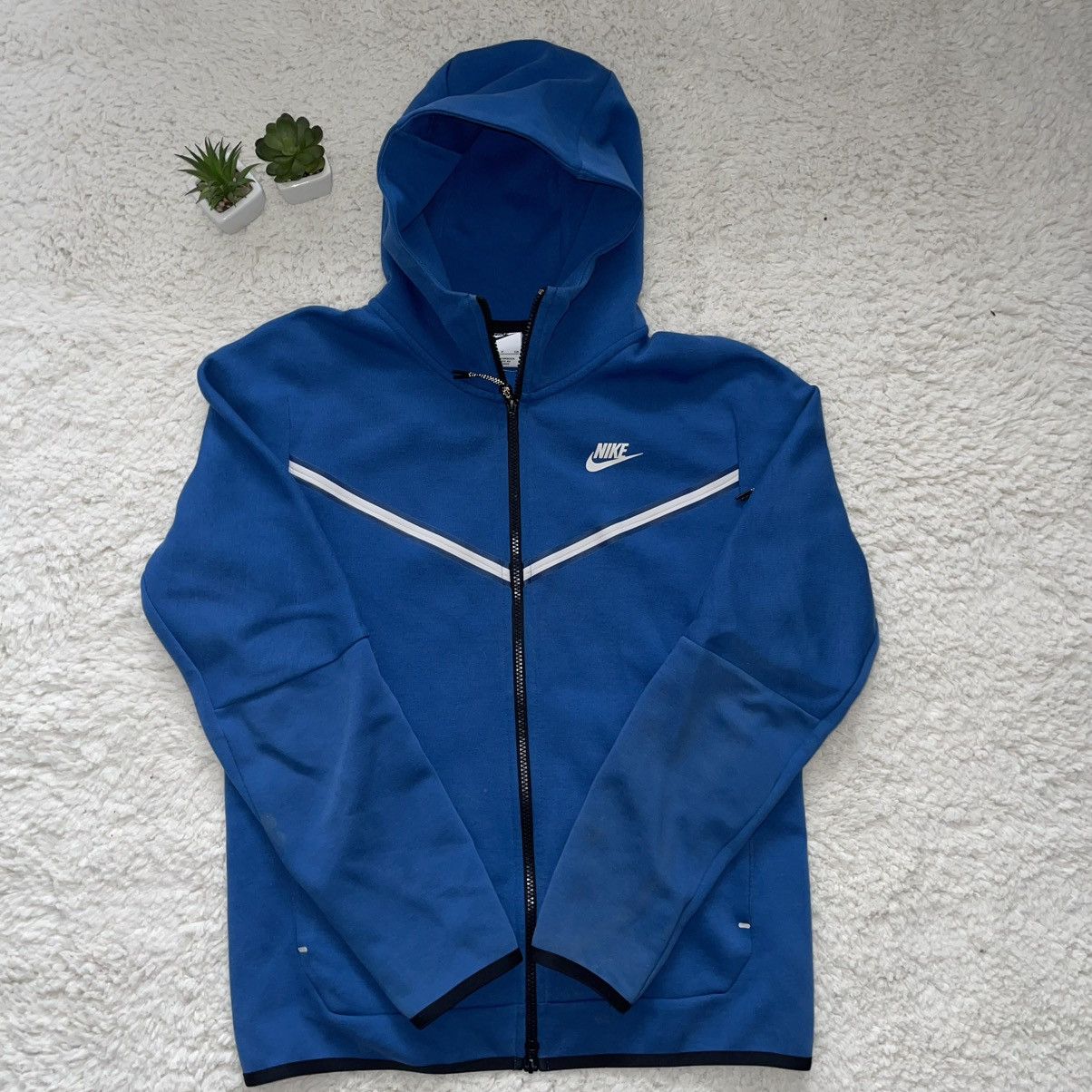Nike Nike tech fleece marina blue Size US M / EU 48-50 / 2 - 1 Thumbnail