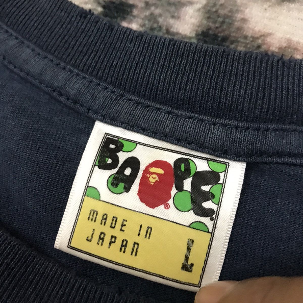 Bape NYC Logo Tee Size US L / EU 52-54 / 3 - 8 Thumbnail