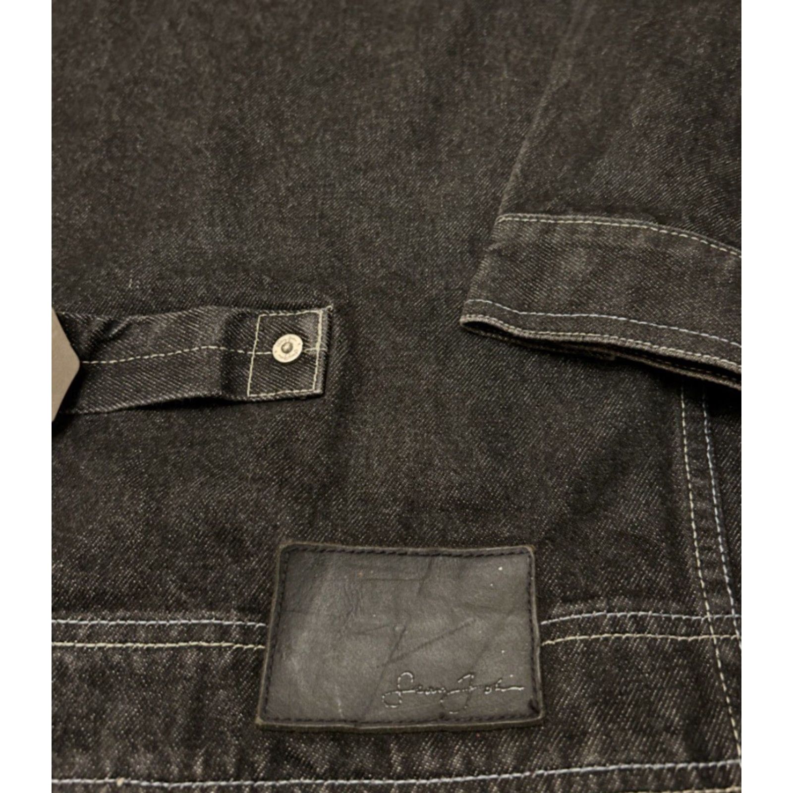 Sean John VINTAGE Sean John Denim Jacket Mens 2XL Black Hip Hop 90s 2000s Y2K Jacket Snaps Zip Punk Grunge Classic Vintage Style Men Size US XXL / EU 58 / 5 - 5 Thumbnail