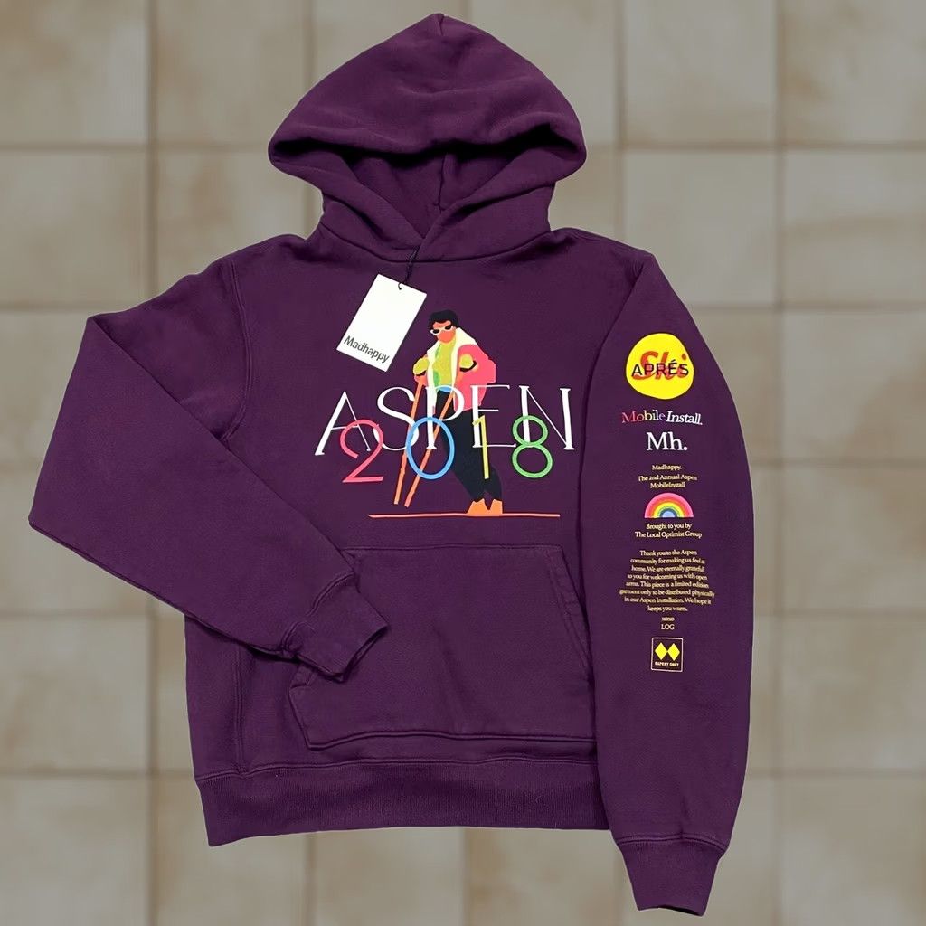 Madhappy Madhappy Hoodie Fifth Anniversary Aspen Fleece Size XS Limited Edition NWT Size US XS / EU 42 / 0 - 1 Thumbnail