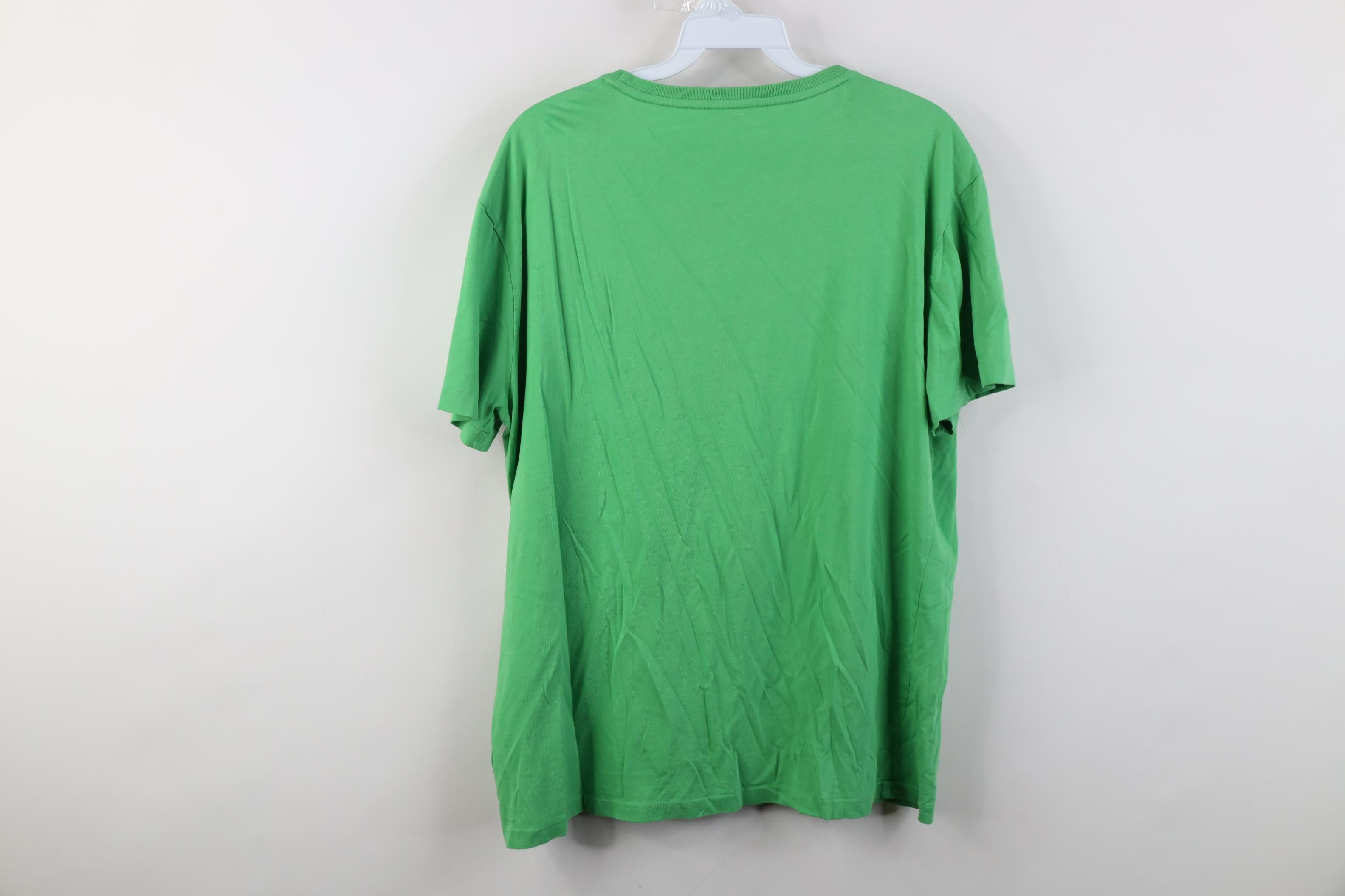 Polo Ralph Lauren Vintage Y2K Ralph Lauren Cotton Pocket T-Shirt Lime Green Size US M / EU 48-50 / 2 - 12 Thumbnail