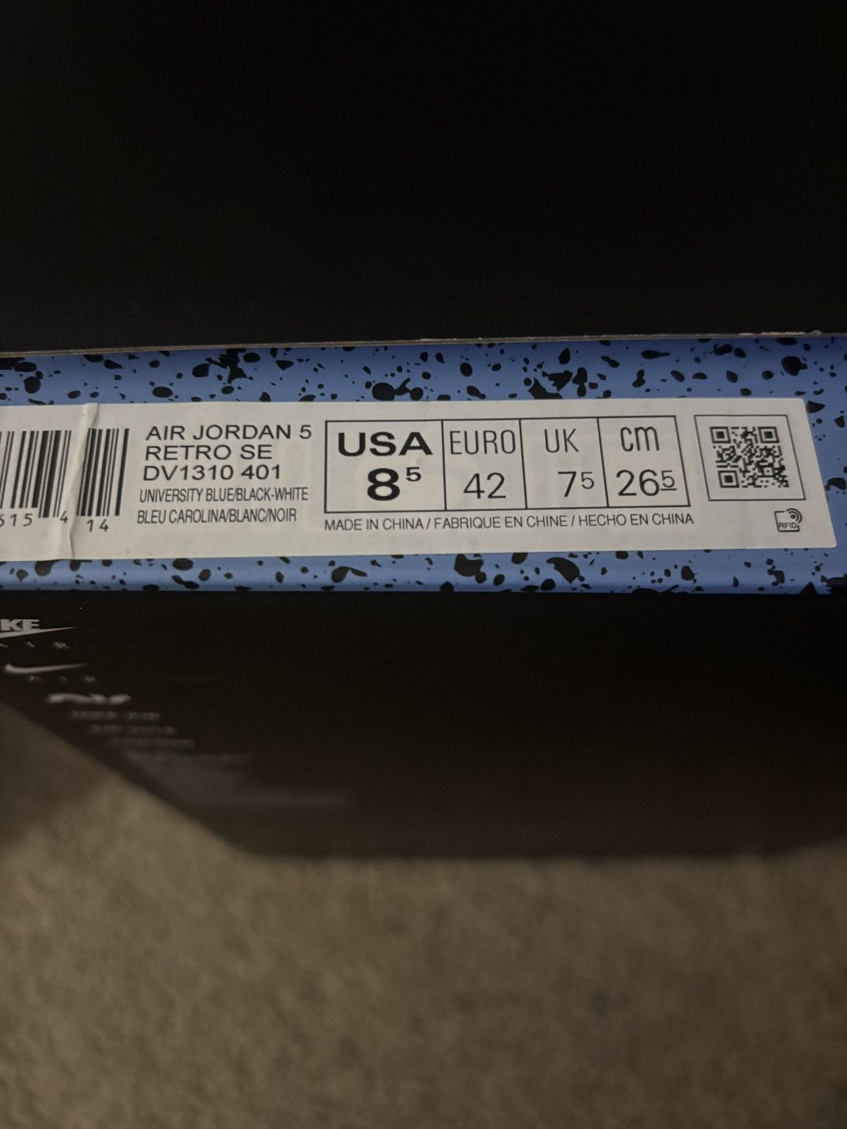 Jordan Brand Jordan 5 UNC Size US 8.5 / EU 41-42 - 7 Thumbnail