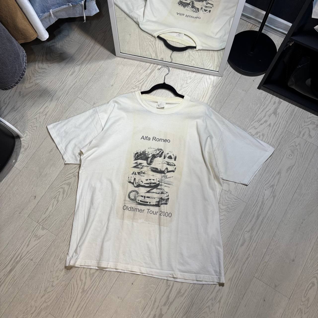 Other Alfa Romeo Vintage Oldtimer tour 2000 T-shirt Size:XL Size US XL / EU 56 / 4 - 1 Thumbnail