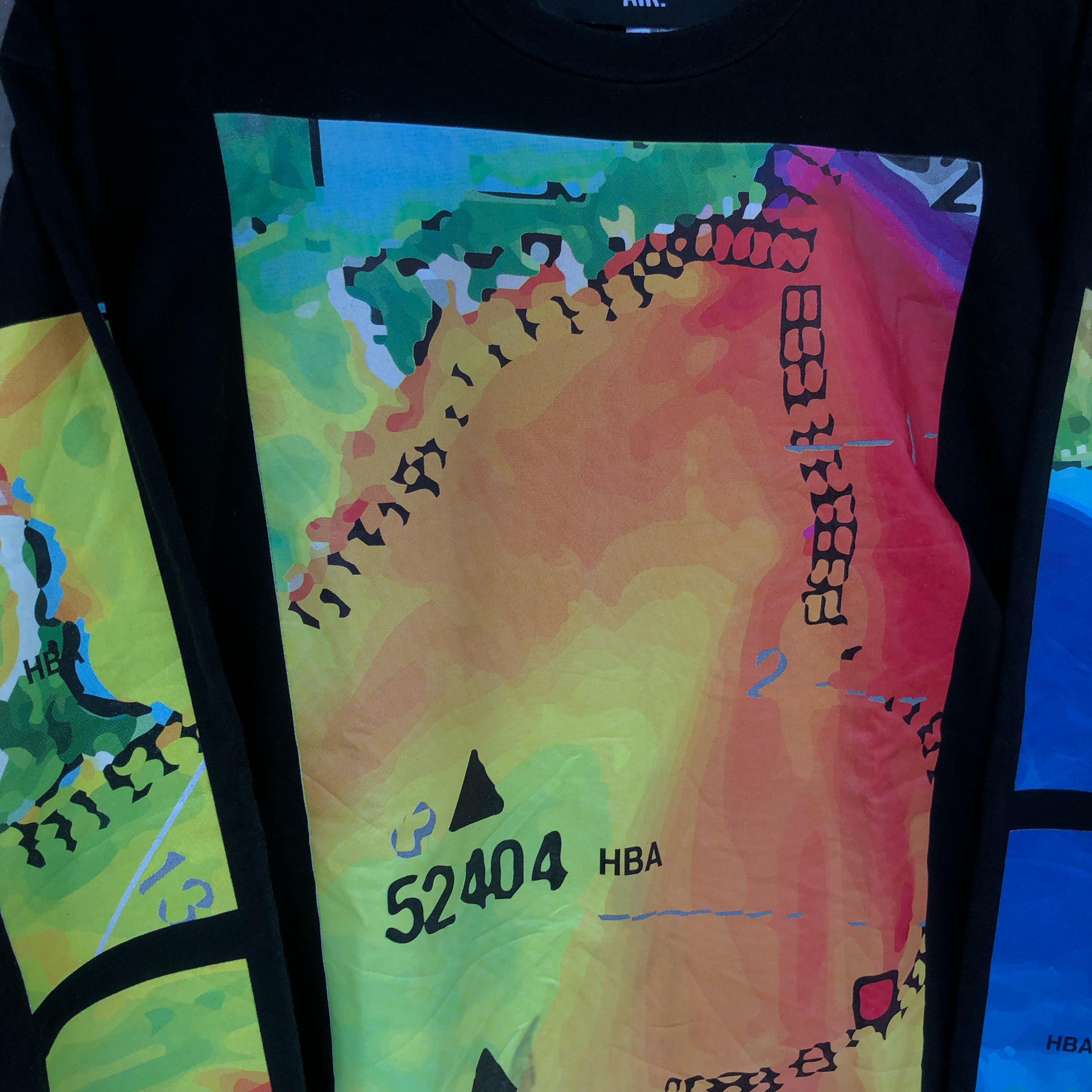Anonymous Club × Hood By Air Hood By Air Heater Map Long Sleeve Size US L / EU 52-54 / 3 - 3 Thumbnail