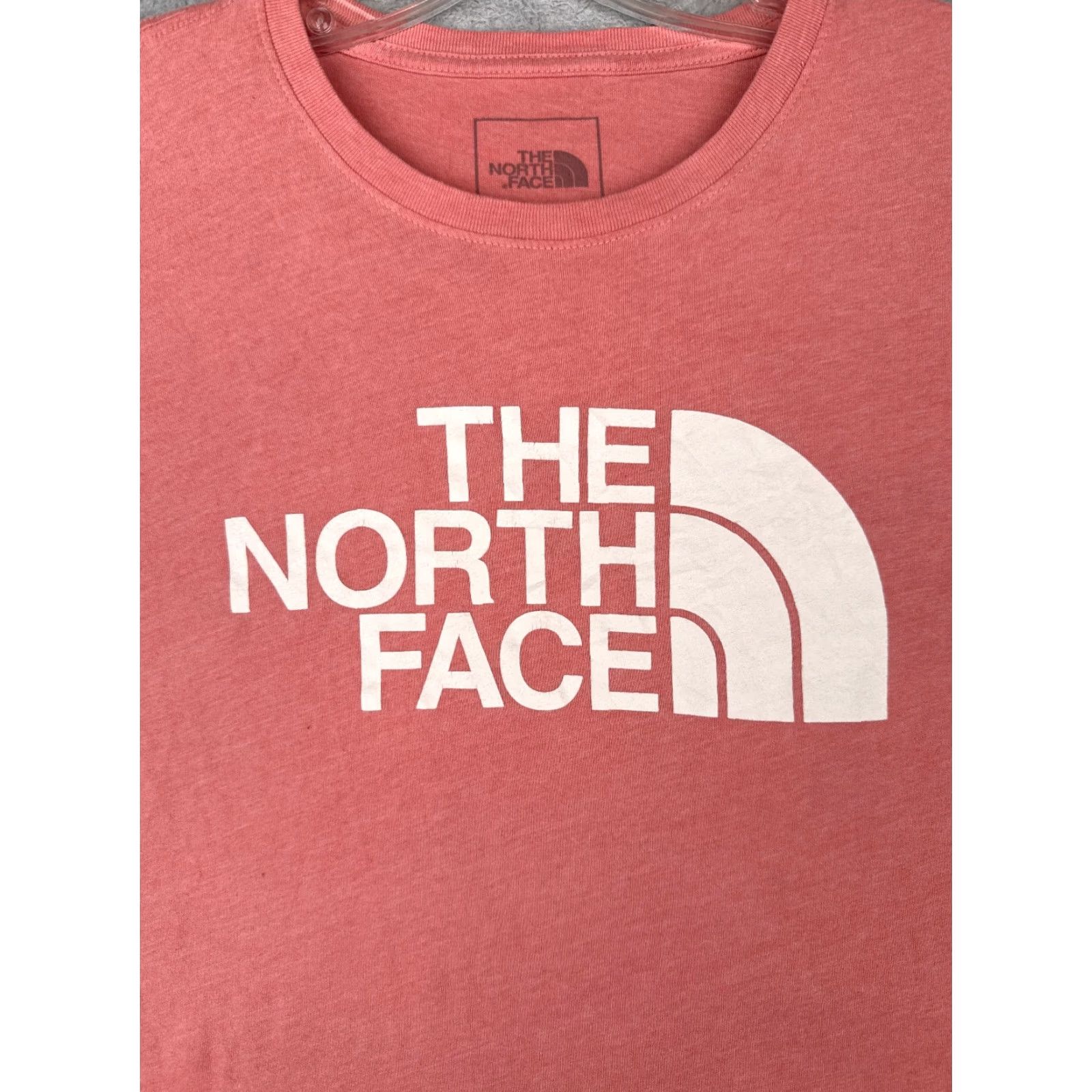The North Face VINTAGE The North Face Shirt Women M Pink Cotton Blend Crew Neck Short Sleeve READ Size M / US 6-8 / IT 42-44 - 6 Thumbnail