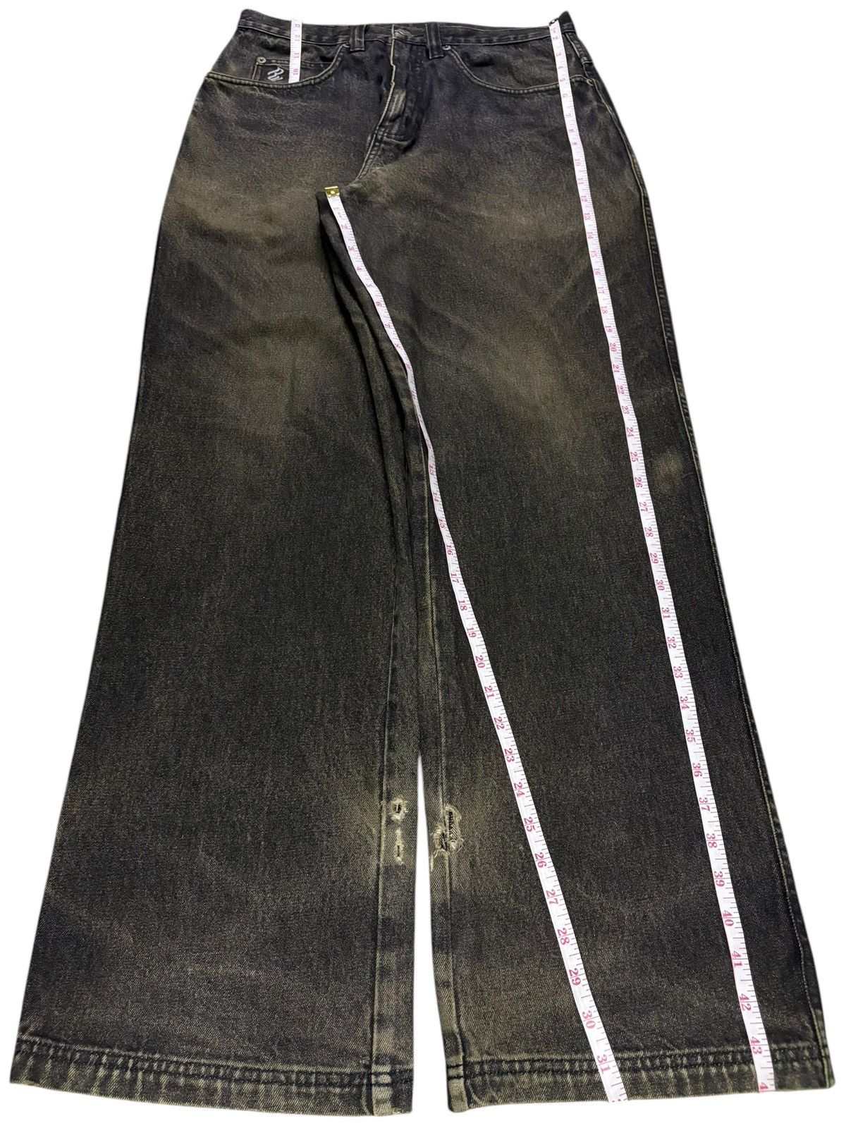Rocawear Vintage Rocawear Rusty Wash Distressed Baggy Jeans Size US 32 / EU 48 - 13 Thumbnail