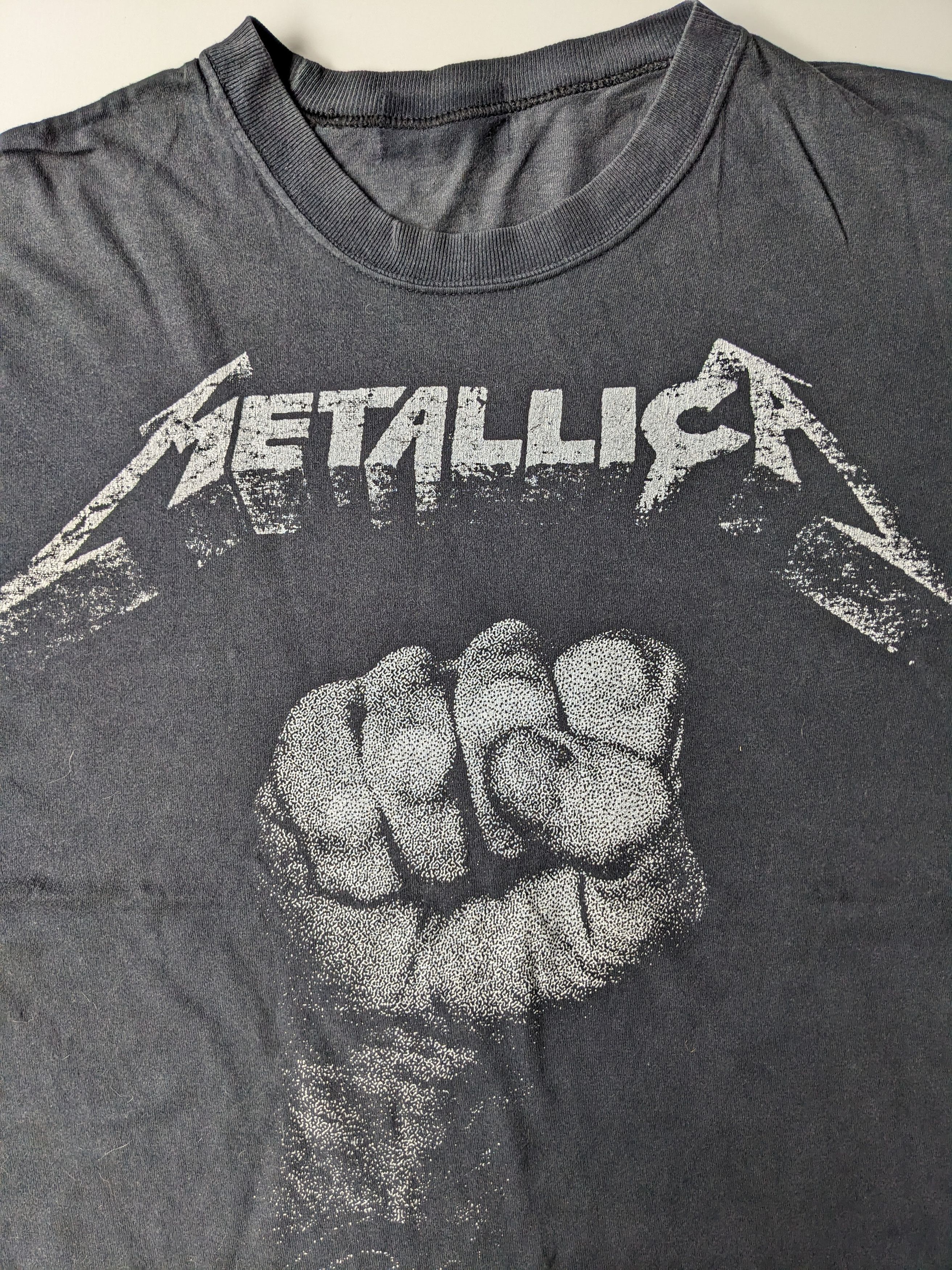 Metallica Vintage Metallica Metalli'funckin'ca shirt band tee Size US M / EU 48-50 / 2 - 3 Thumbnail