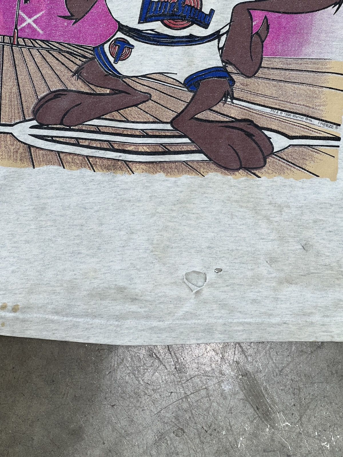 Warner Bros Vintage 90s Looney Tunes Space Jam Taz Long Sleeve Tee XL Size US XL / EU 56 / 4 - 7 Thumbnail