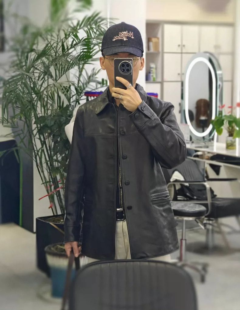 The Real McCoy's The Real McCoy'sVintage Kenmoto period black leather coat 2 Size US M / EU 48-50 / 2 - 7 Thumbnail