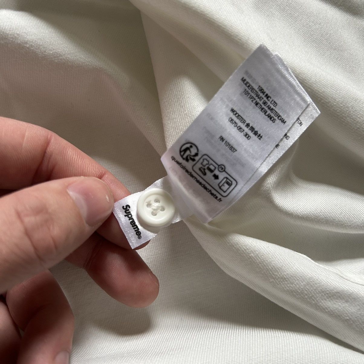 Supreme SPRiNG SUMMER 2023 BUNNiES SHORT SLEEVE WORK SHiRT CANVAS Size US S / EU 44-46 / 1 - 11 Thumbnail