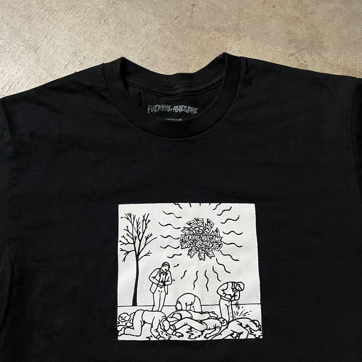 Fucking Awesome × Hypebeast Fucking Awesome Graphic T-Shirt Size US M / EU 48-50 / 2 - 3 Thumbnail
