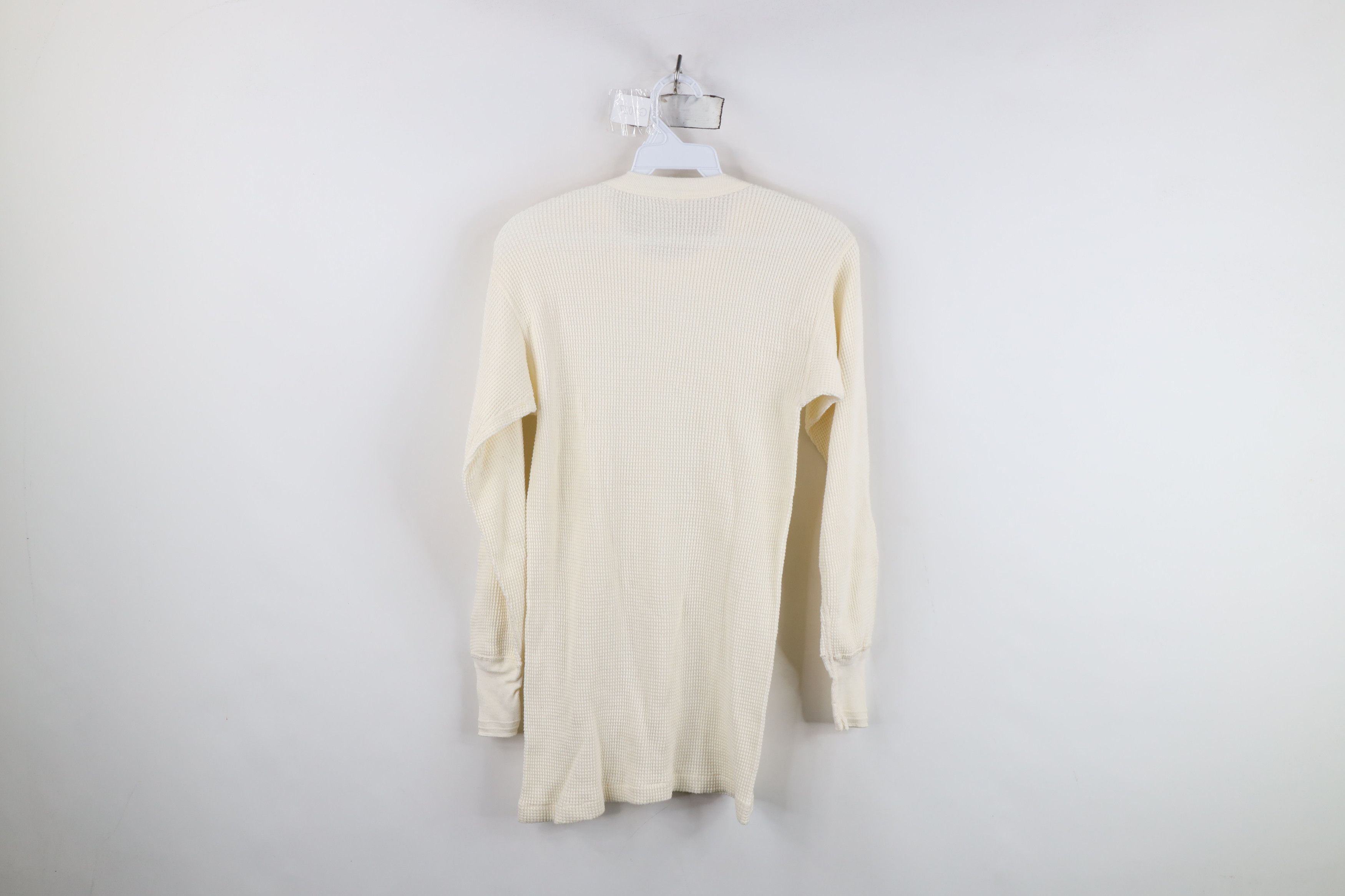 Vintage Vintage 40s 50s Pilgrim Waffle Knit Long Sleeve T-Shirt USA Size US L / EU 52-54 / 3 - 7 Thumbnail