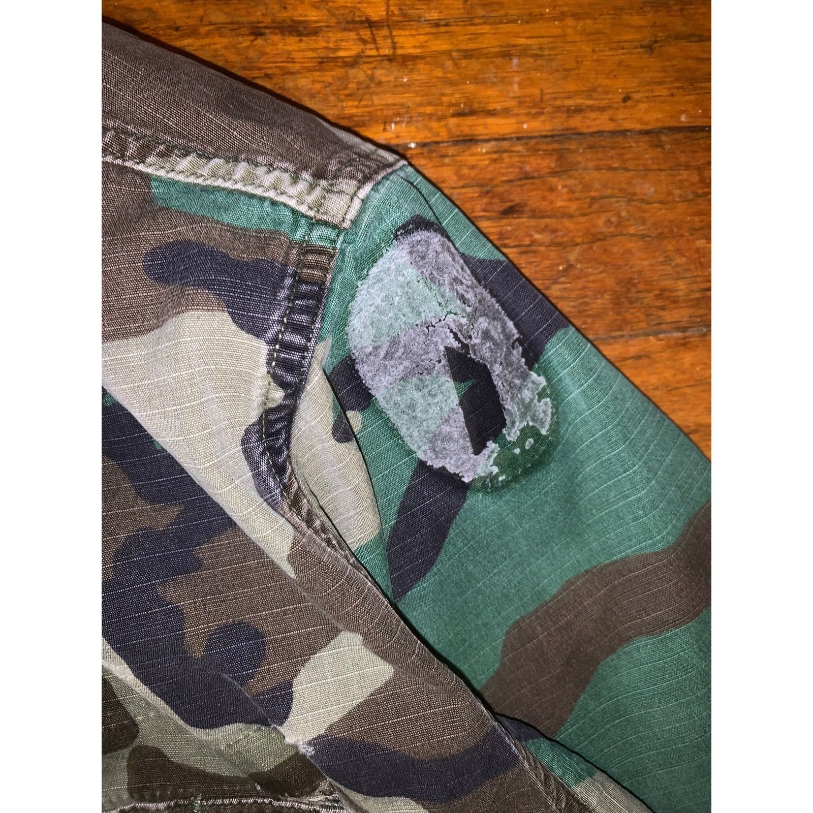 Other × Rothco × Vintage Vintage US Military M81 Woodland Camo BDU Jacket Small Size US S / EU 44-46 / 1 - 5 Thumbnail