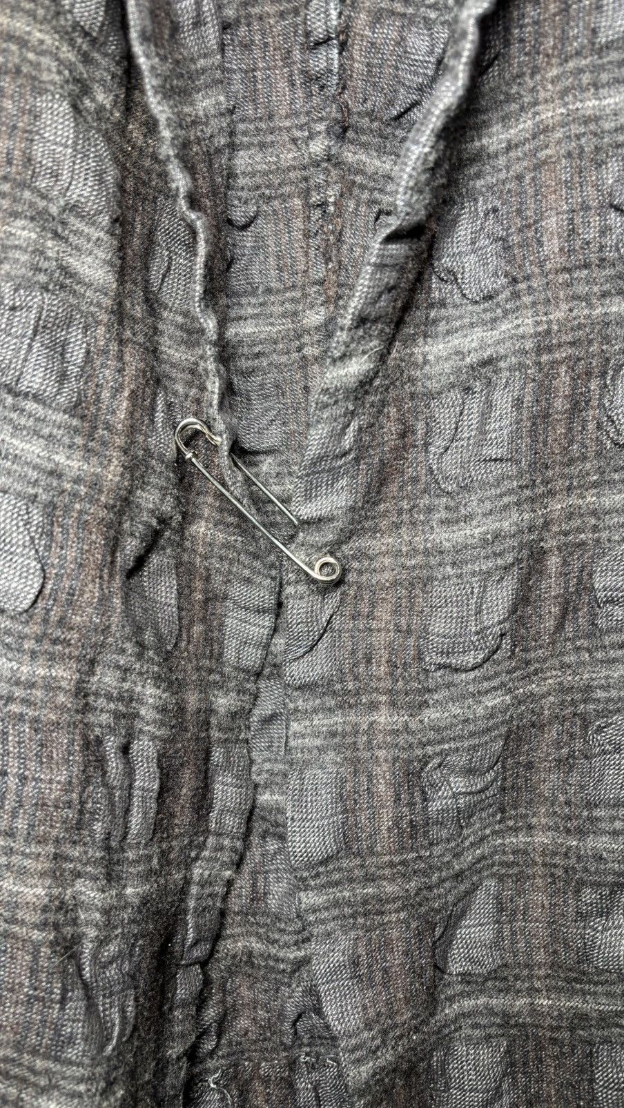 Marc Le Bihan Marc le Bihan vintage archive couture blazer checked wool s Size 46S - 5 Thumbnail