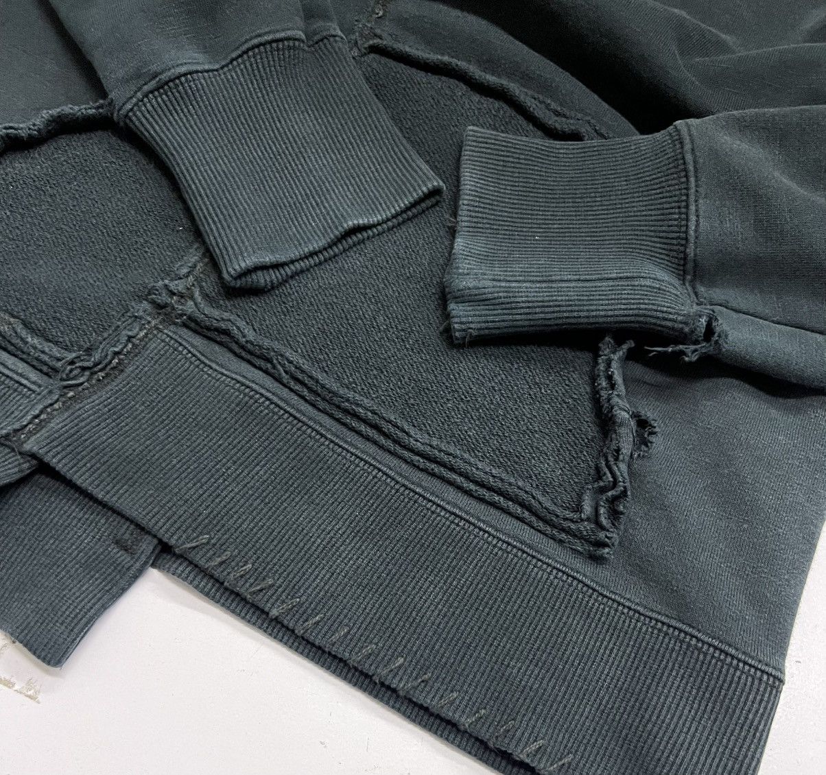 Japanese Brand ANT Distressed Black Hoodie Size US S / EU 44-46 / 1 - 8 Thumbnail