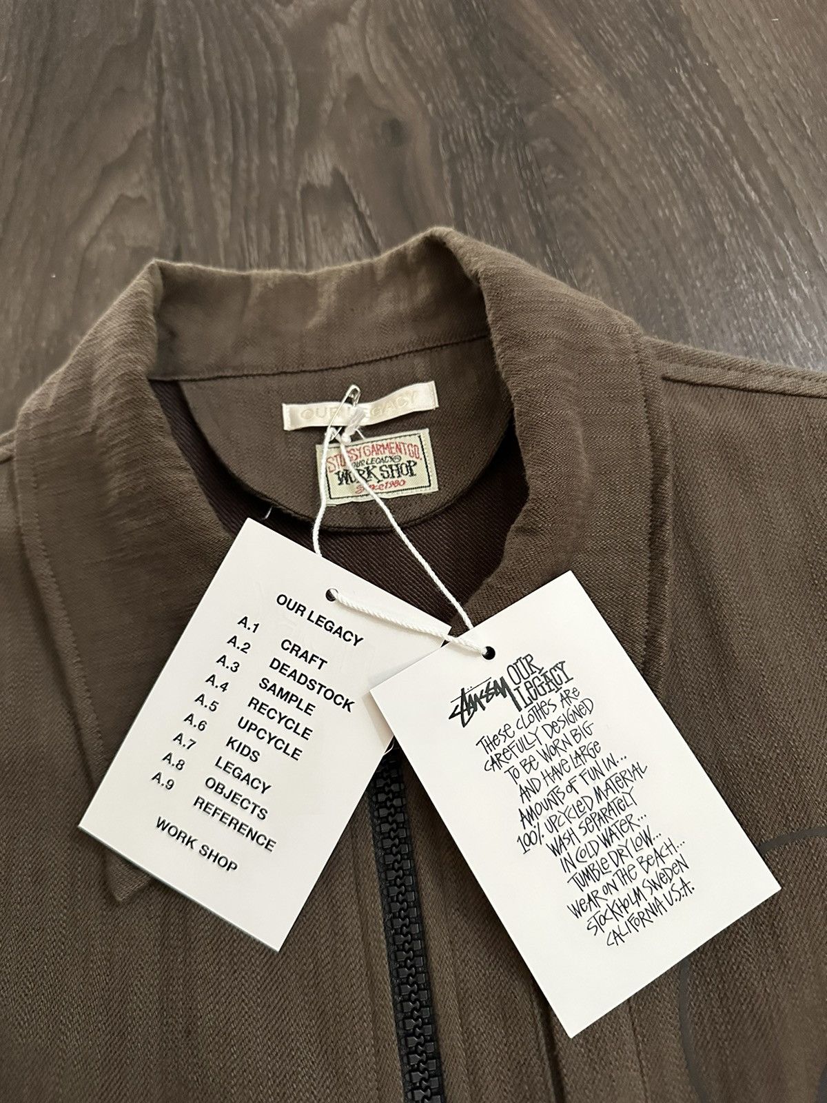 Stussy Stussy x Our Legacy Pararescue Flight Jacket Brown Large Size US L / EU 52-54 / 3 - 8 Thumbnail