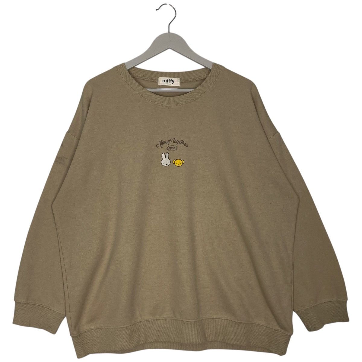 Vintage Vintage Miffy A Young Rabbit Crewneck Sweatshirt Brown P Size XL / US 12-14 / IT 48-50 - 1 Thumbnail