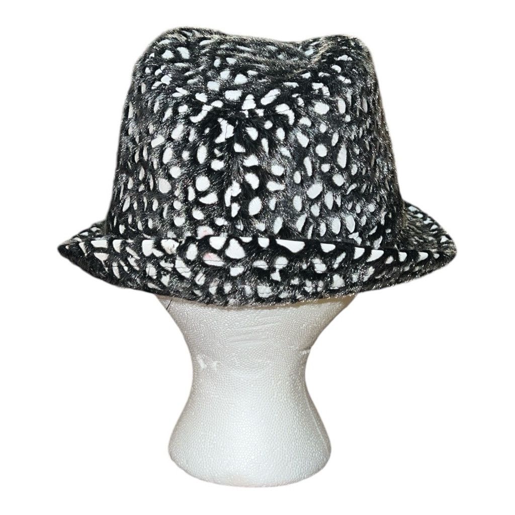 Other Women’s Black & White Fedora Hat One Size Size ONE SIZE - 3 Thumbnail