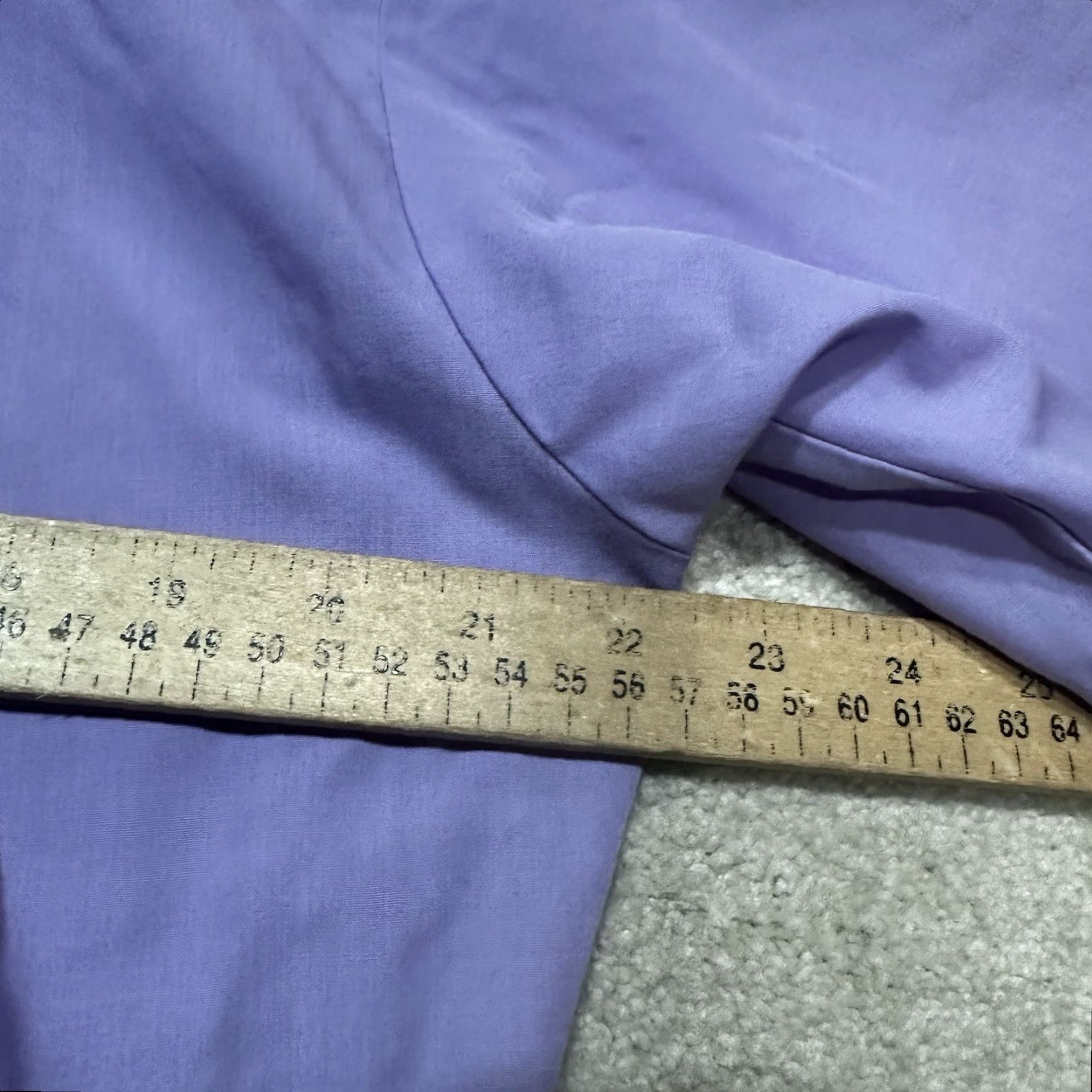 Sears VTG Sears Mens Button Shirt Store Medium Purple Made In Japan Size US M / EU 48-50 / 2 - 6 Thumbnail