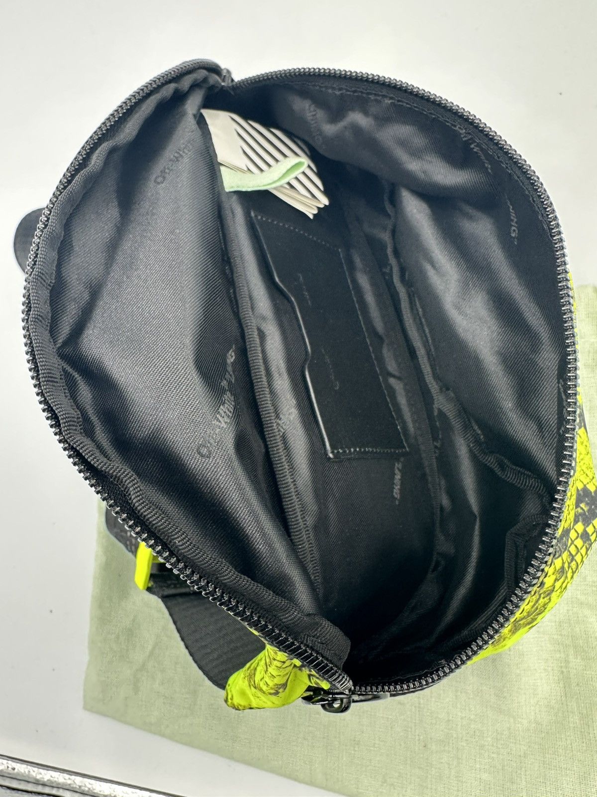 Off-White OFF-WHITE SNAKESKIN WAISTE BAG Size ONE SIZE - 8 Thumbnail