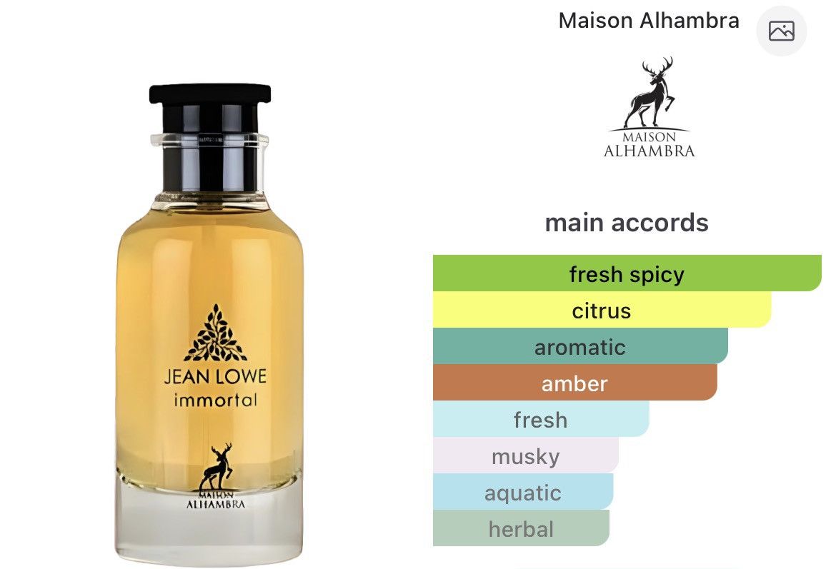 Other Maison Alhambra Immortel Cologne Samples (aka Immortal) Size ONE SIZE - 3 Thumbnail
