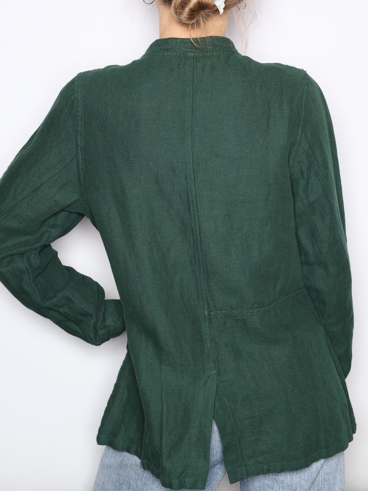Gudrun Sjoden Gudrun Sjoden Linen Cotton Green Shirt Size S / US 4 / IT 40 - 5 Thumbnail
