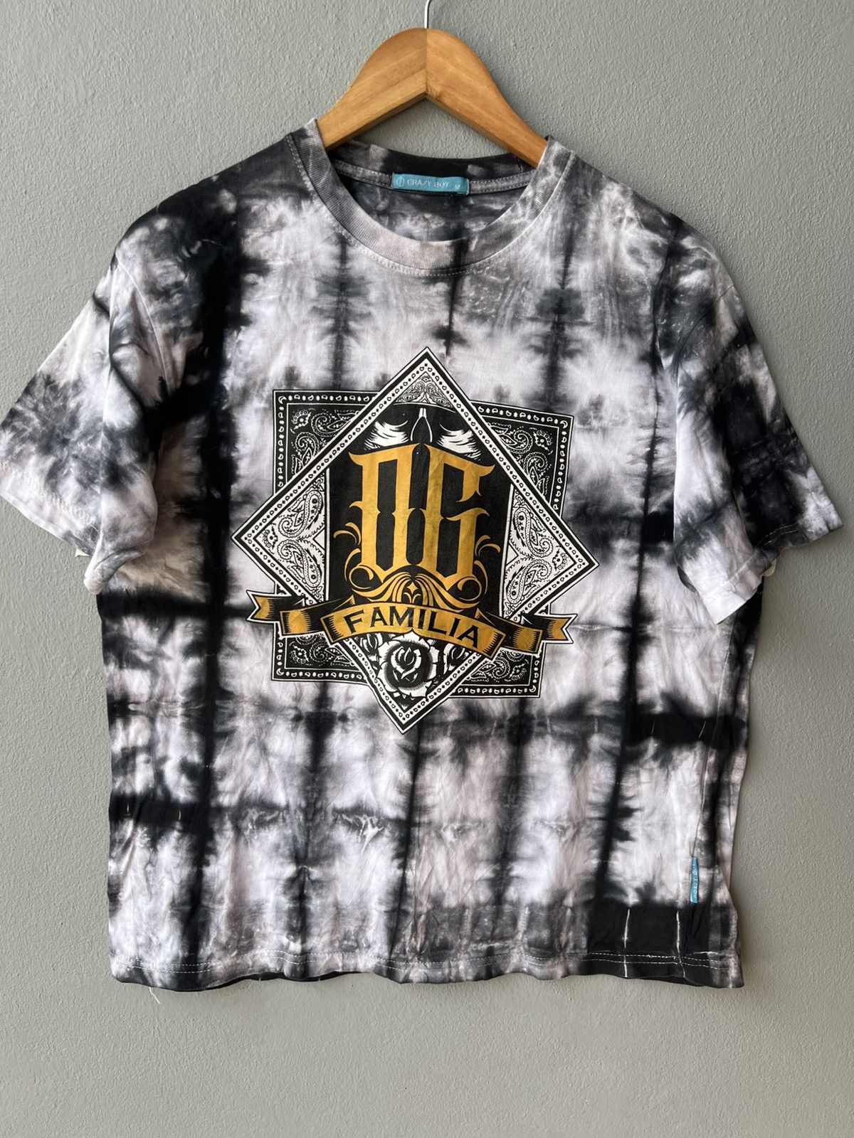Vintage Crazy Boy "OG FAMILIA" Size US M / EU 48-50 / 2 - 1 Thumbnail