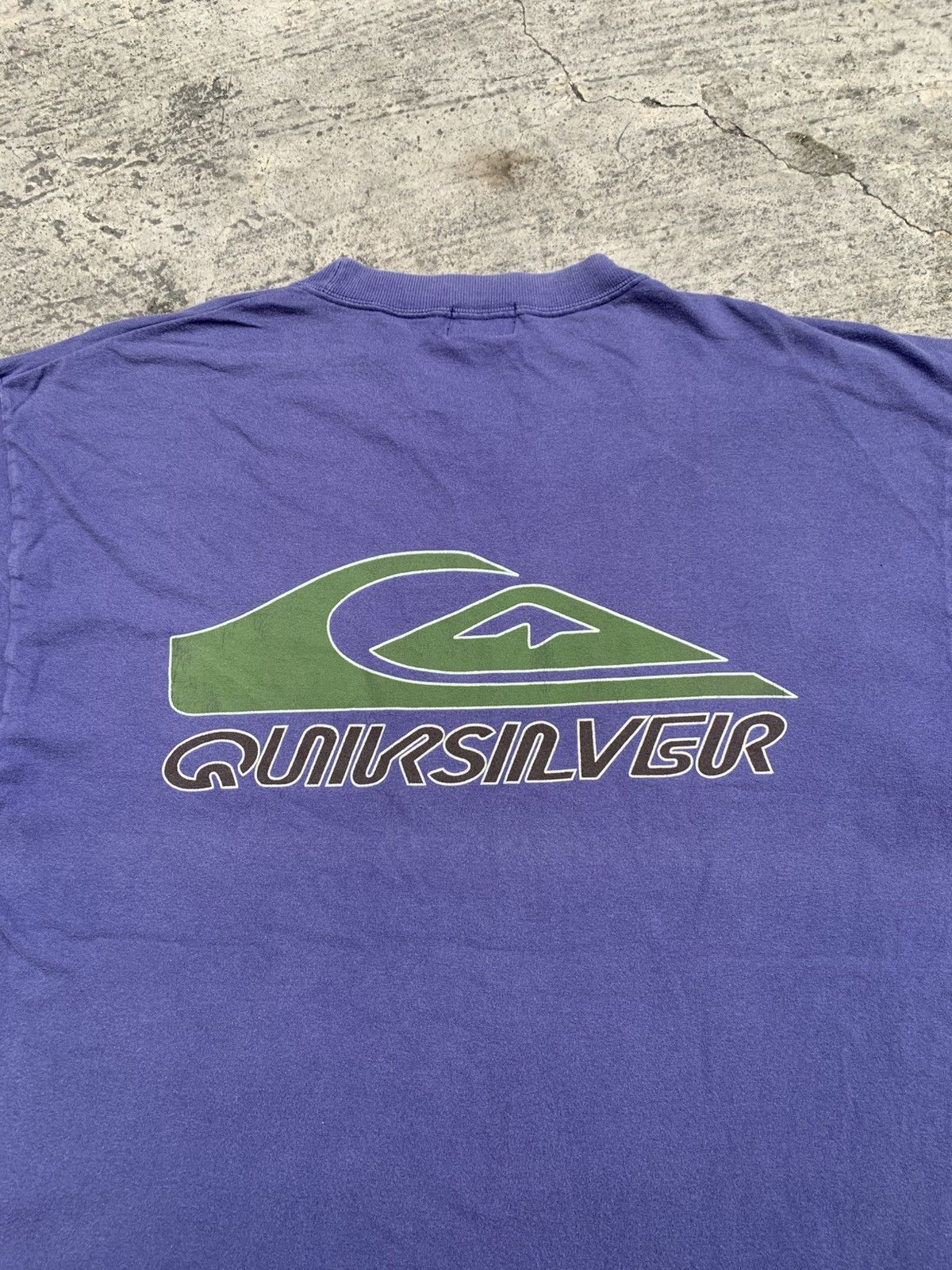 Quiksilver Vintage 90s Quiksilver T-shirt Size US L / EU 52-54 / 3 - 3 Thumbnail