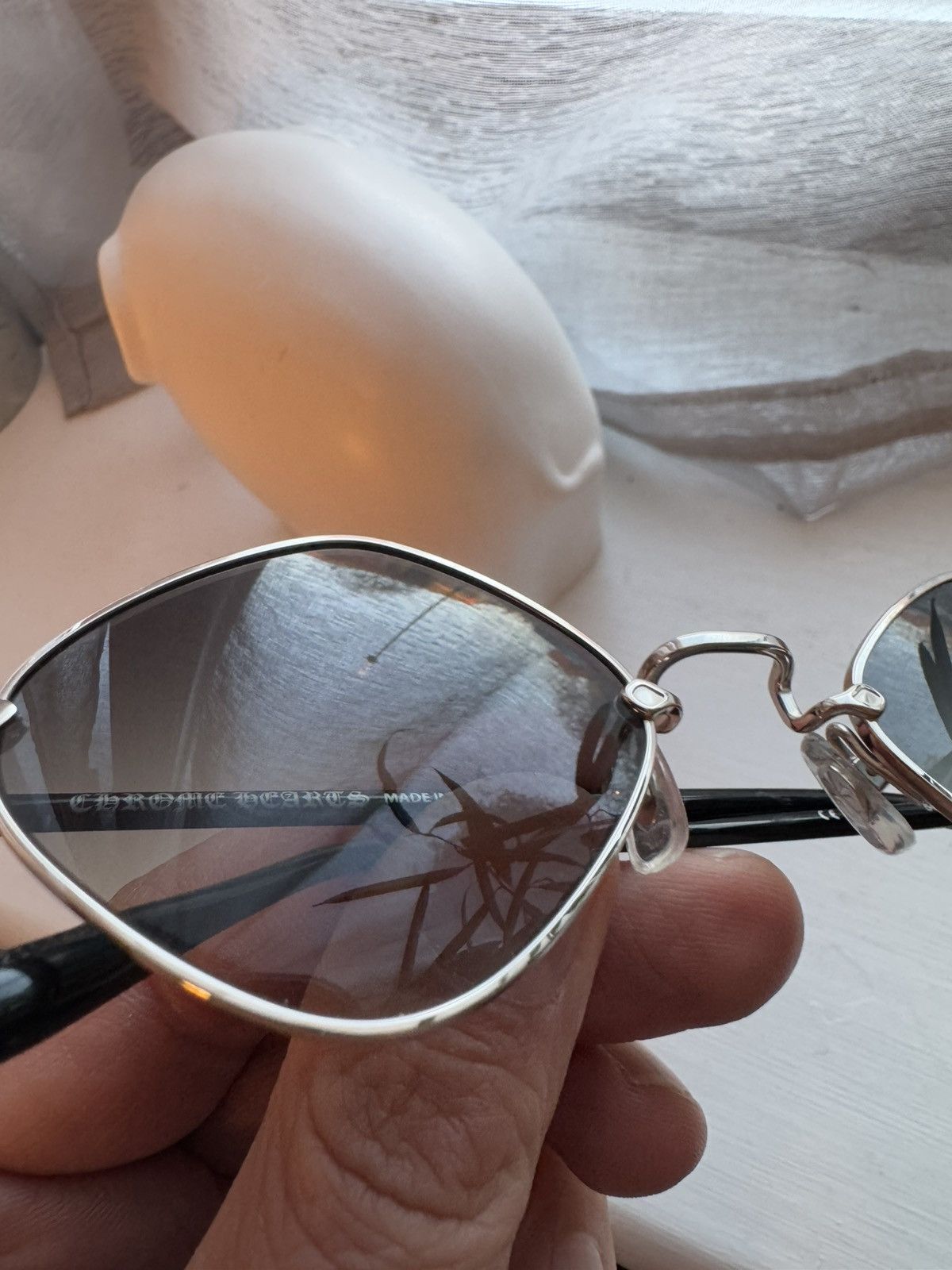 Chrome Hearts CHROME HEARTS “DIAMOND DOG” sunglasses study all photos care Size ONE SIZE - 7 Thumbnail