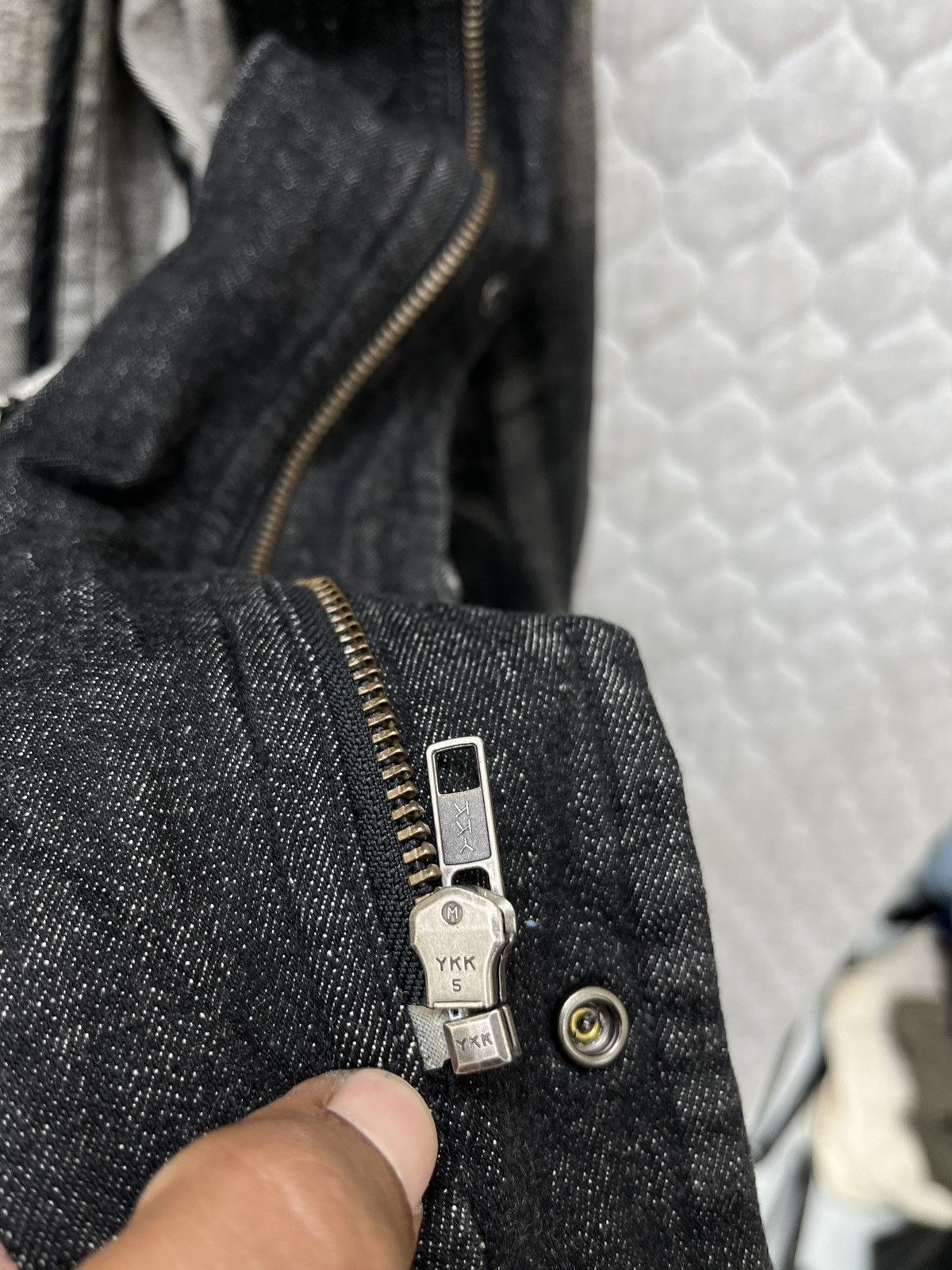 Le Grande Bleu (L.G.B.) 🔥🔥🔥ARCHIVE SEMANTIC DESING GHOST DENIM PARKA Size US M / EU 48-50 / 2 - 11 Thumbnail