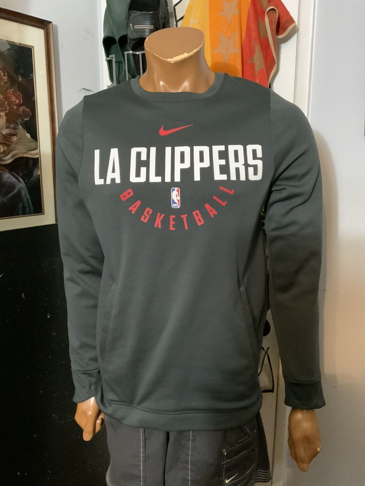NBA × Nike Nike NBA On Court Showtime Los Angeles Clippers Sweatshirt Size US S / EU 44-46 / 1 - 7 Thumbnail