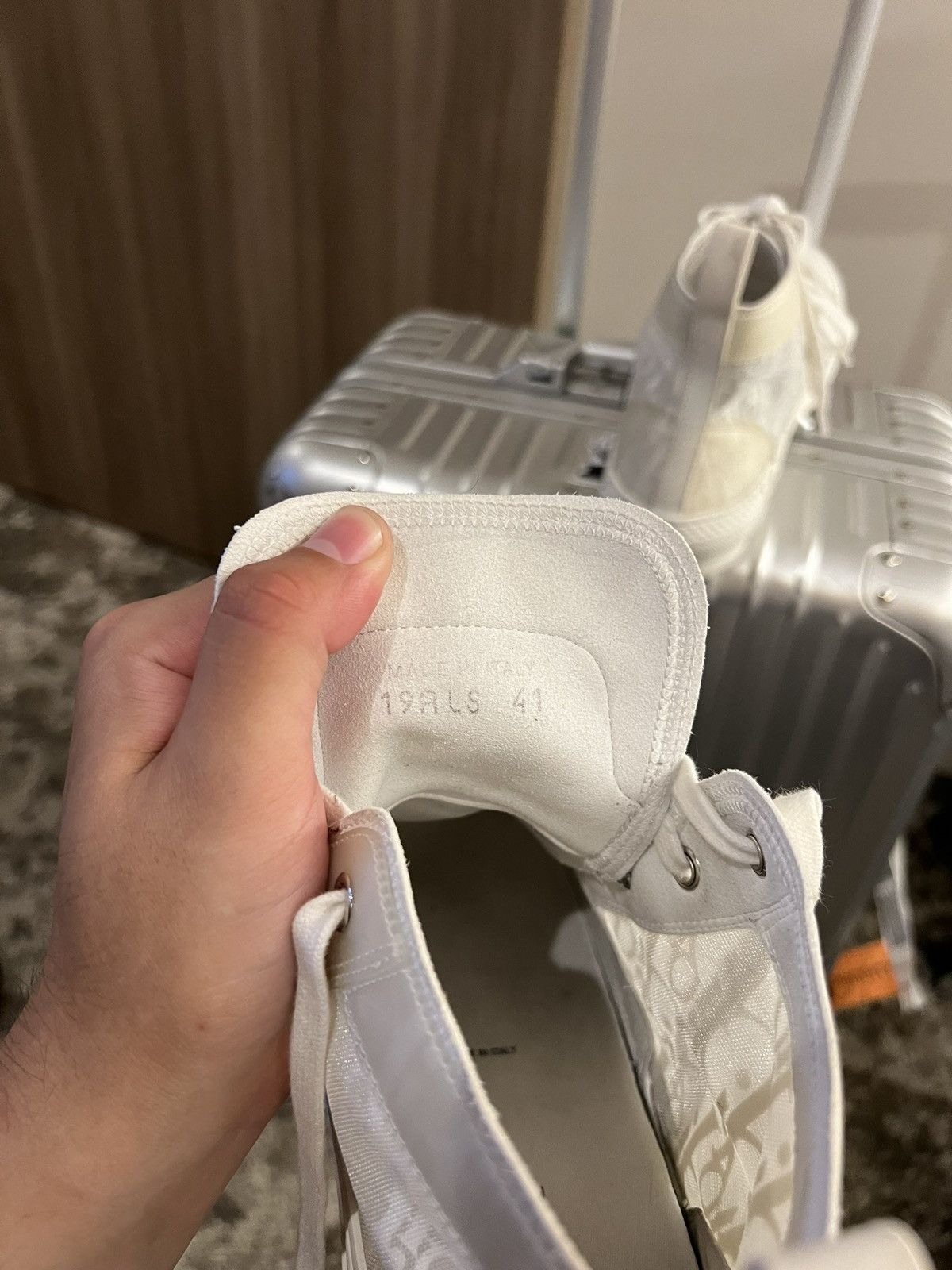 Dior Christian Dior B23 High Triple White Size US 7 / EU 40 - 5 Thumbnail