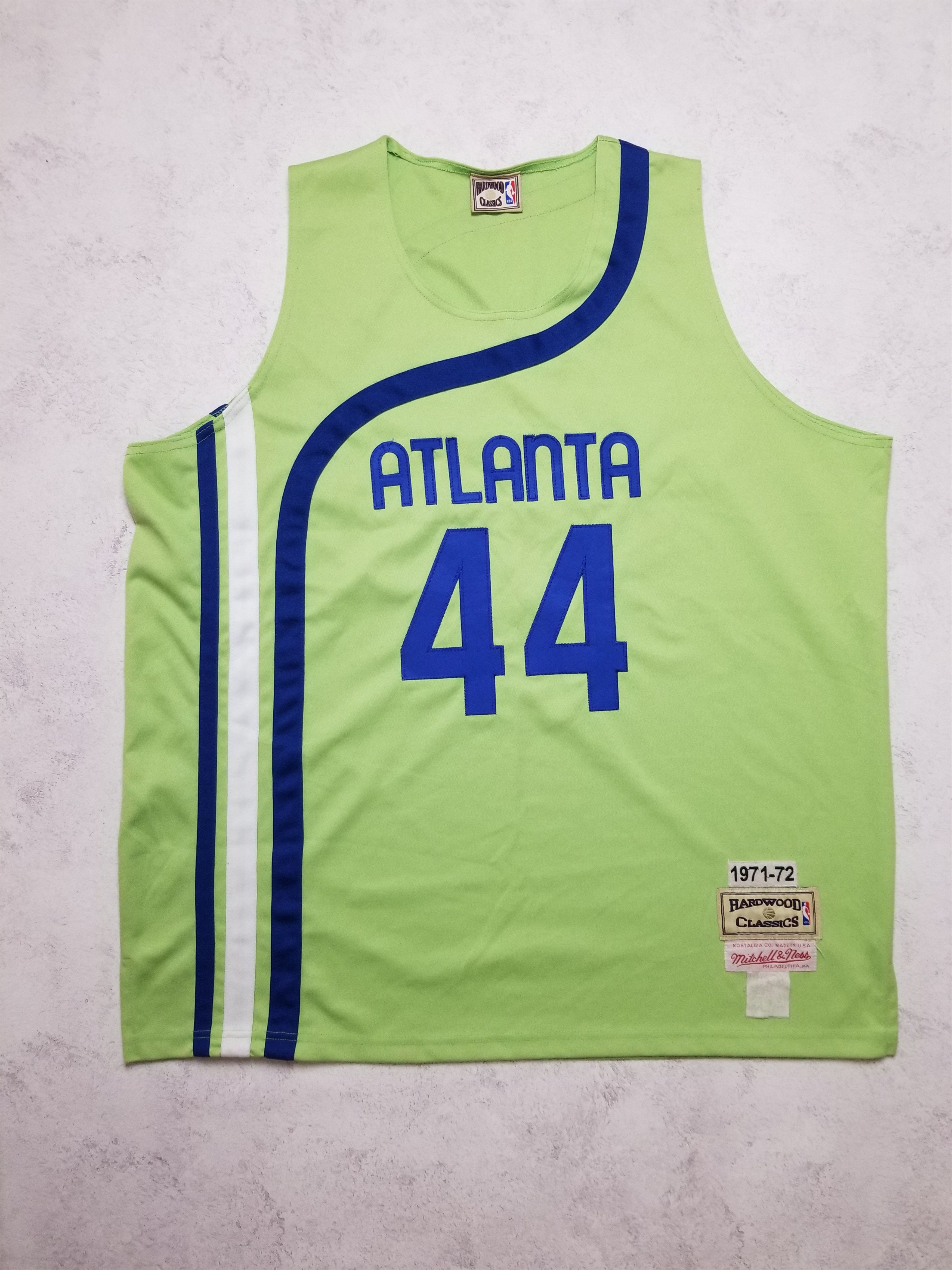 Mitchell & Ness NBA 1970-71 Atlanta Hawks "Pistol" Pete Maravich Jersey Size US XXL / EU 58 / 5 - 1 Thumbnail