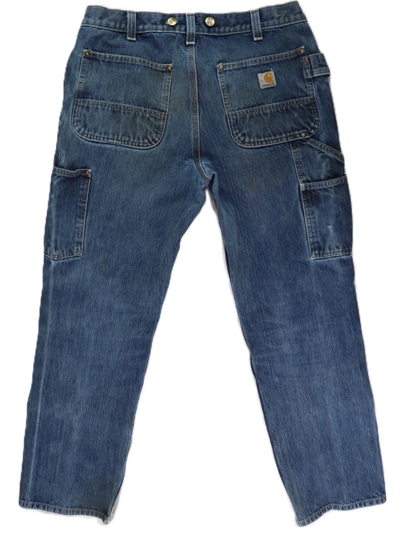 Carhartt CARHARTT 103890 US 33 x 32 Relaxed Logger Jeans DISTRESSED Size US 33 - 6 Thumbnail