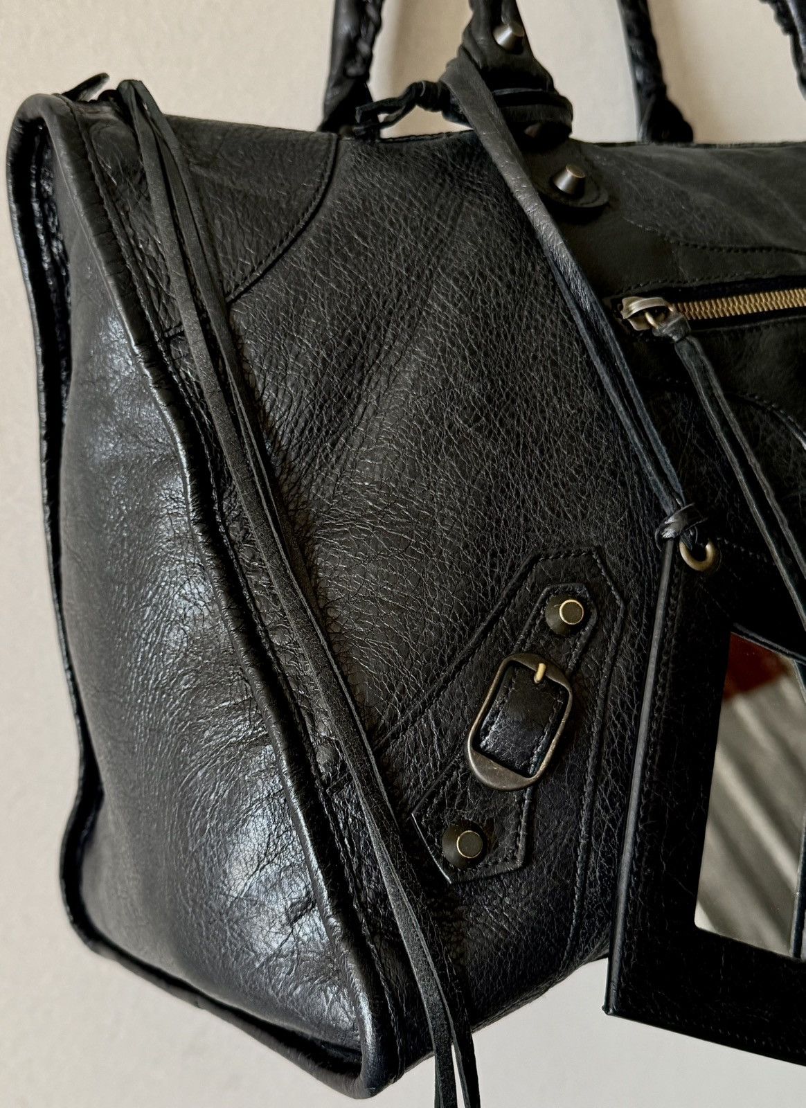 Balenciaga Balenciaga - 2000’s - Classic Le City - Lambskin Work Bag Size ONE SIZE - 3 Thumbnail