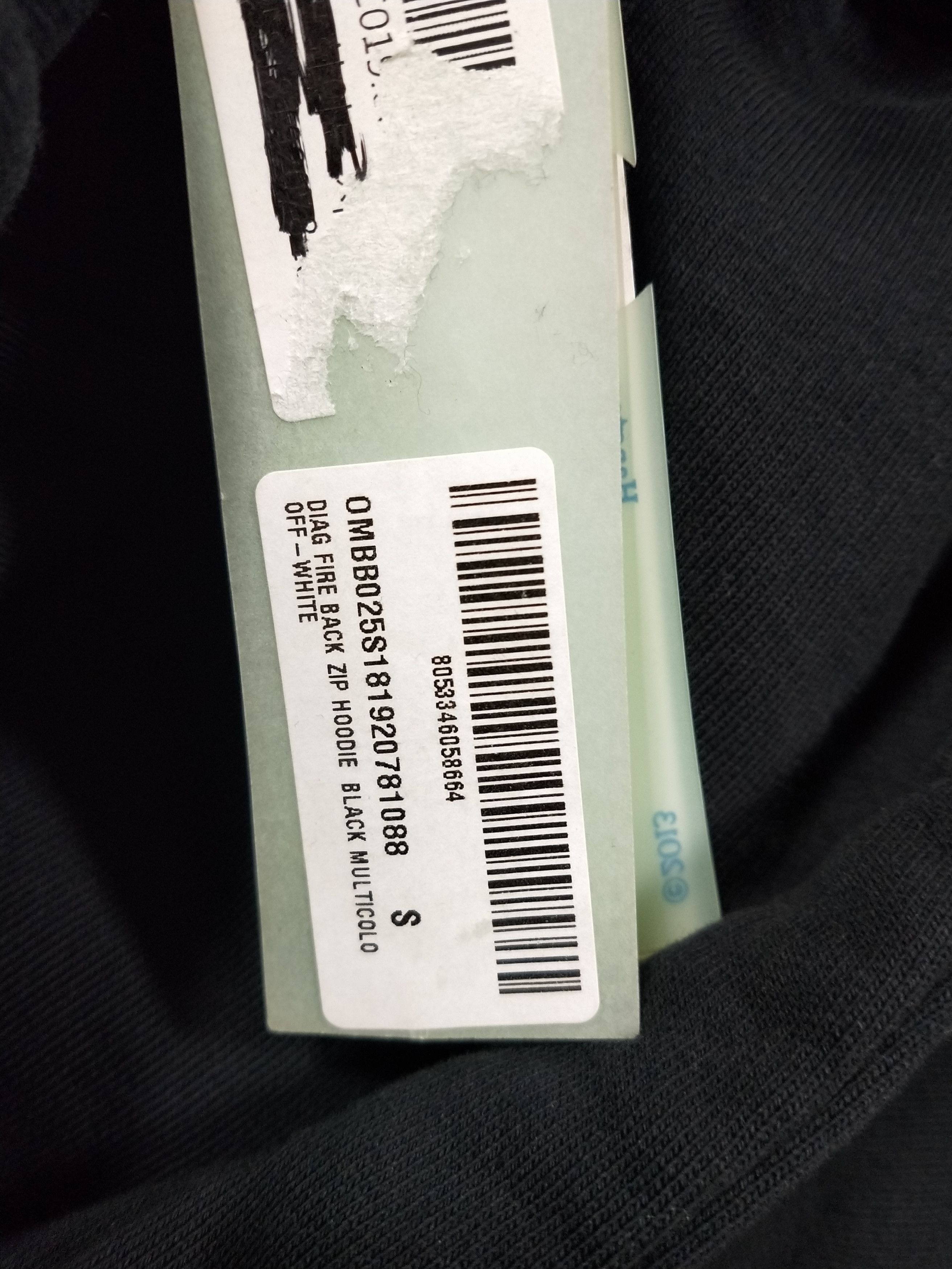 Off-White Diagonal Fire Hoodie Size US M / EU 48-50 / 2 - 8 Thumbnail