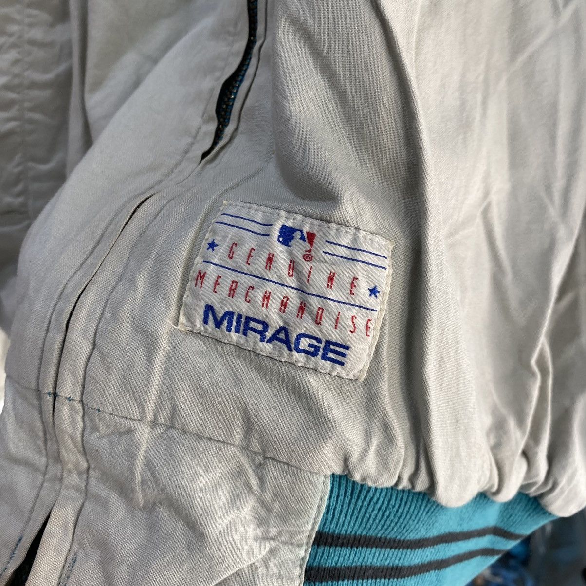 MLB × Mirage × Vintage Vintage 90s MLB Florida Marlins Reversible Jacket Size US M / EU 48-50 / 2 - 18 Thumbnail