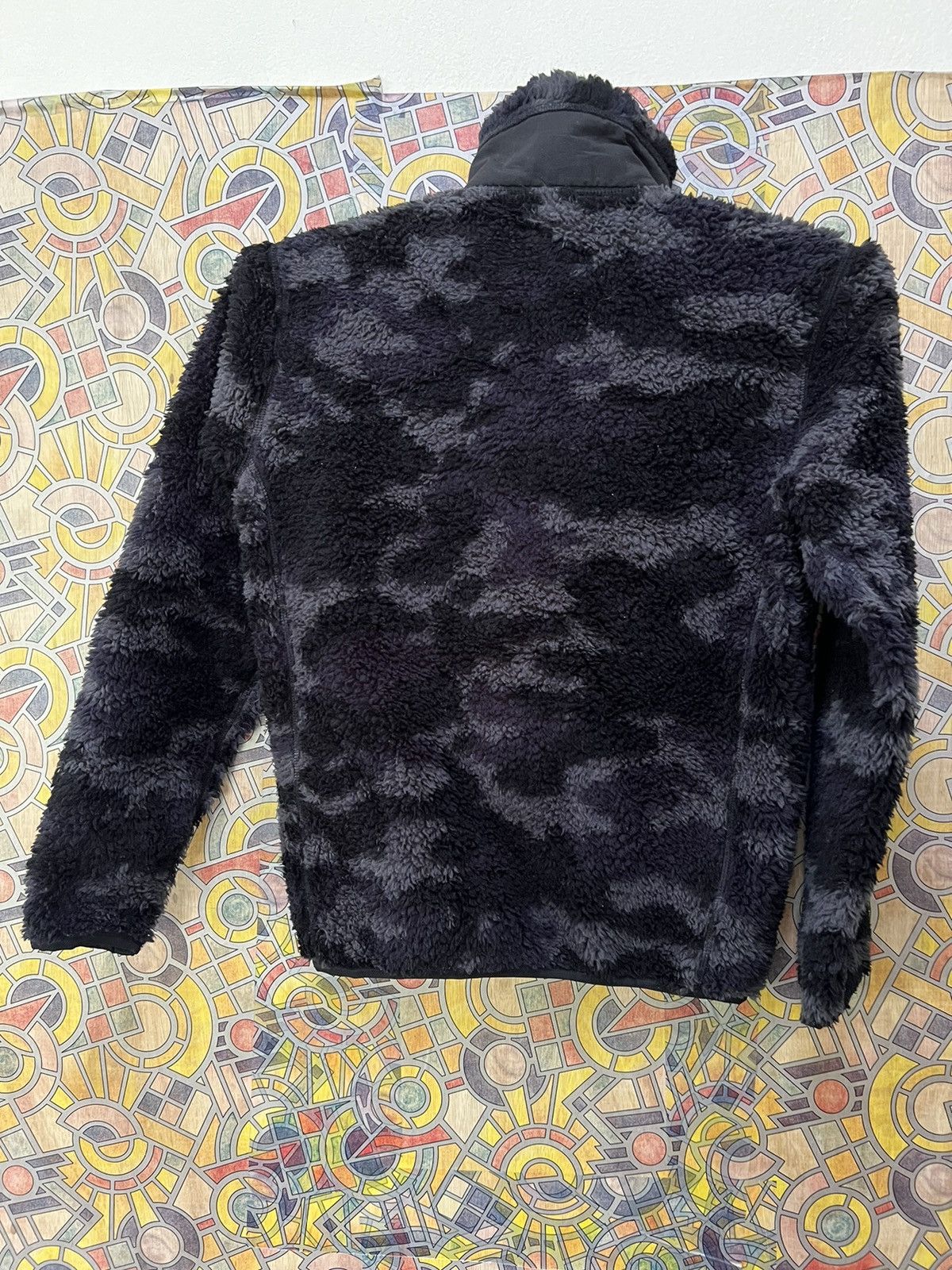 Japanese Brand × Uniqlo Uniqlo Hybrid Down Fleece Jacket Olive Fuzzy Sherpa (GJ31) Size US S / EU 44-46 / 1 - 2 Thumbnail