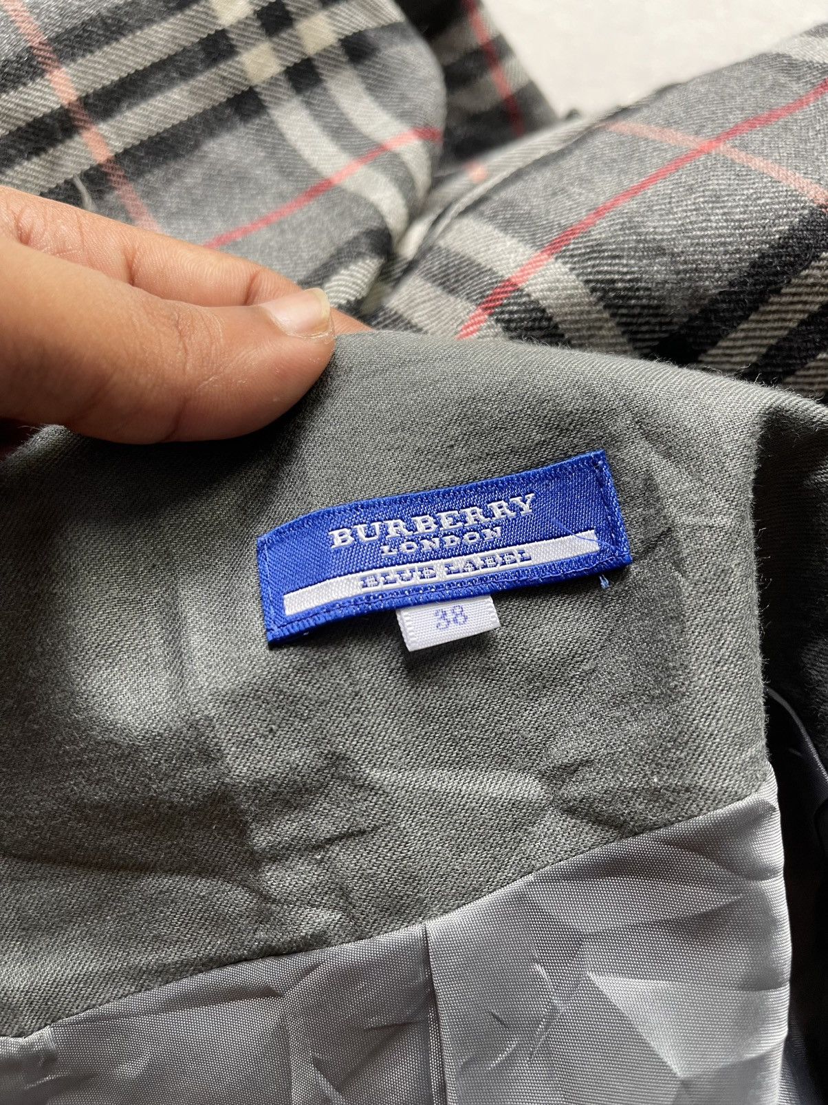 Burberry Burberry Blue Label Women's Nova Check Baggy Maxi Skirt Size 28" / US 6 / IT 42 - 8 Thumbnail