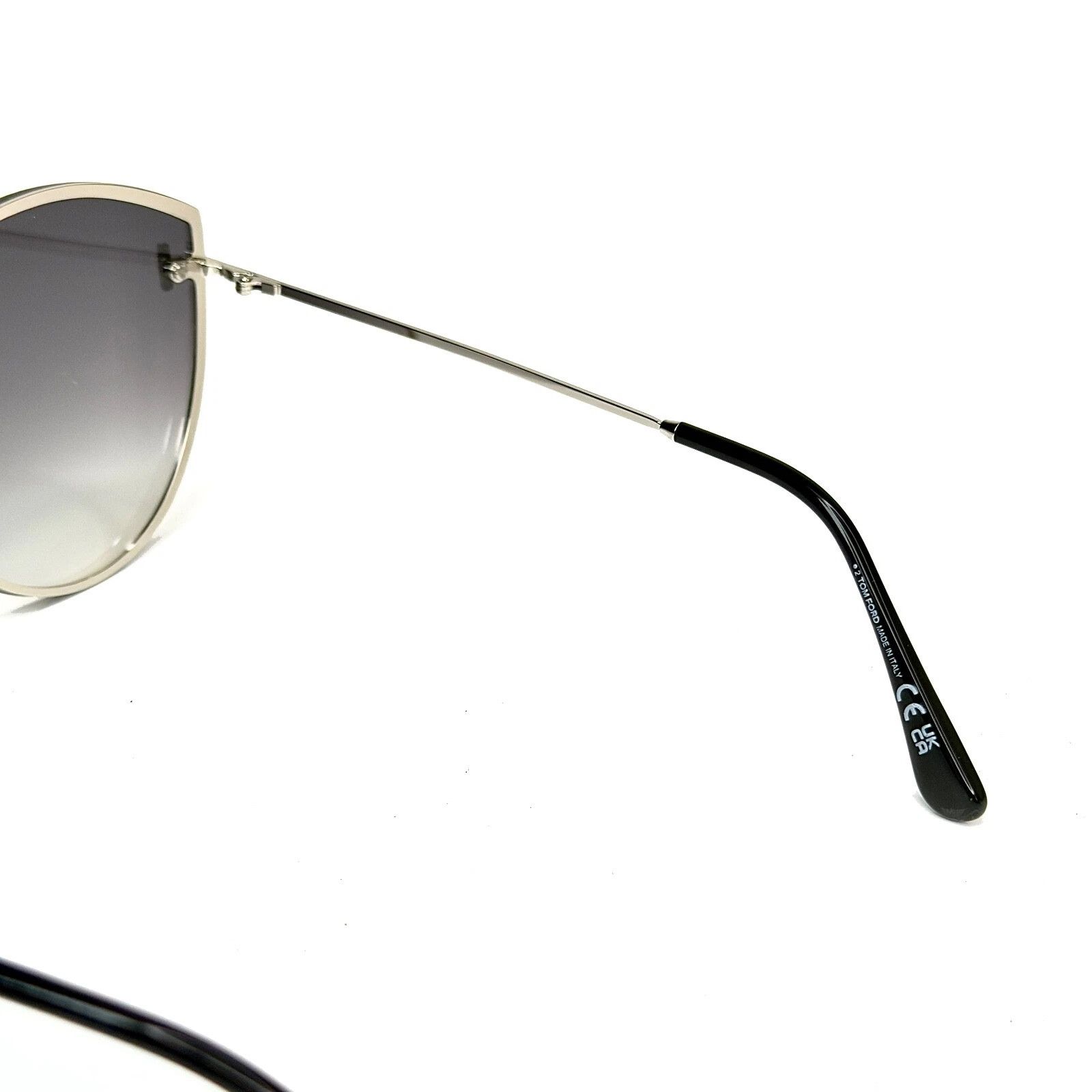 Tom Ford TOM FORD EVANGELINE TF1106 16C Silver Sunglass 1106 FT1106 Size ONE SIZE - 7 Thumbnail