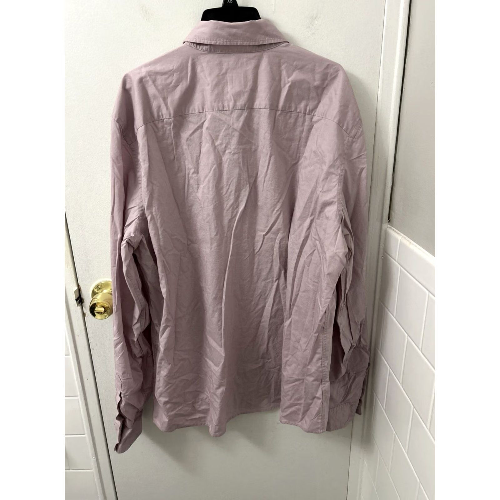 Gap GAP Oxford Shirt Mens XL Purple Untucked Fit Button-Down Long Sleeve NWT Size US XL / EU 56 / 4 - 7 Thumbnail