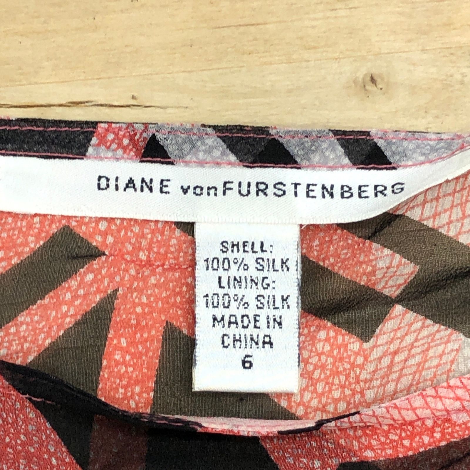 Diane von Furstenberg Diane Von Furstenberg DVF Sz 6 Top Sheer Drawstring NO CAMI Size M / US 6-8 / IT 42-44 - 12 Thumbnail