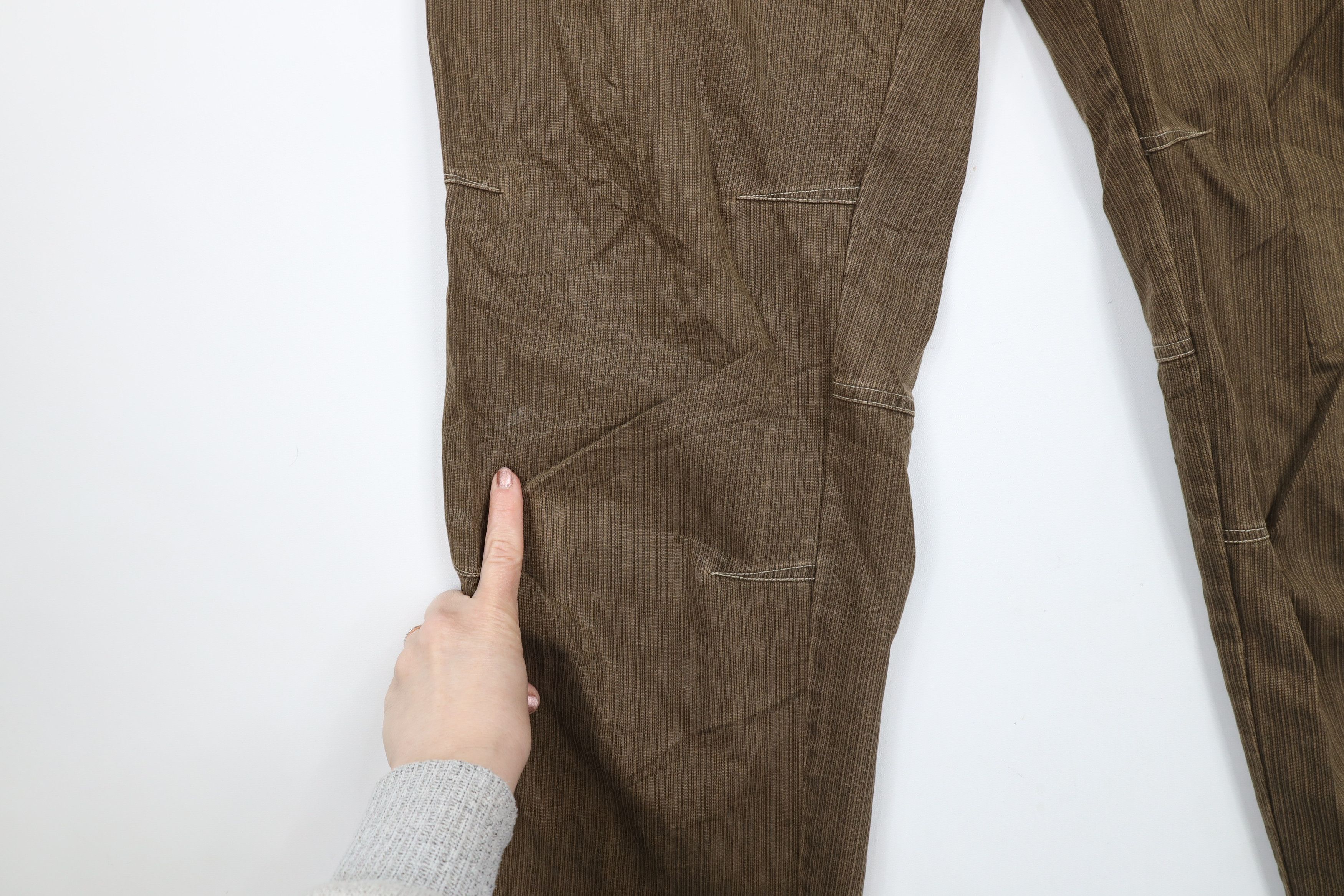 Kuhl × Vintage Vintage Kuhl Mountain Striped Ribbed Wide Leg Dungaree Pants Size US 32 / EU 48 - 5 Thumbnail