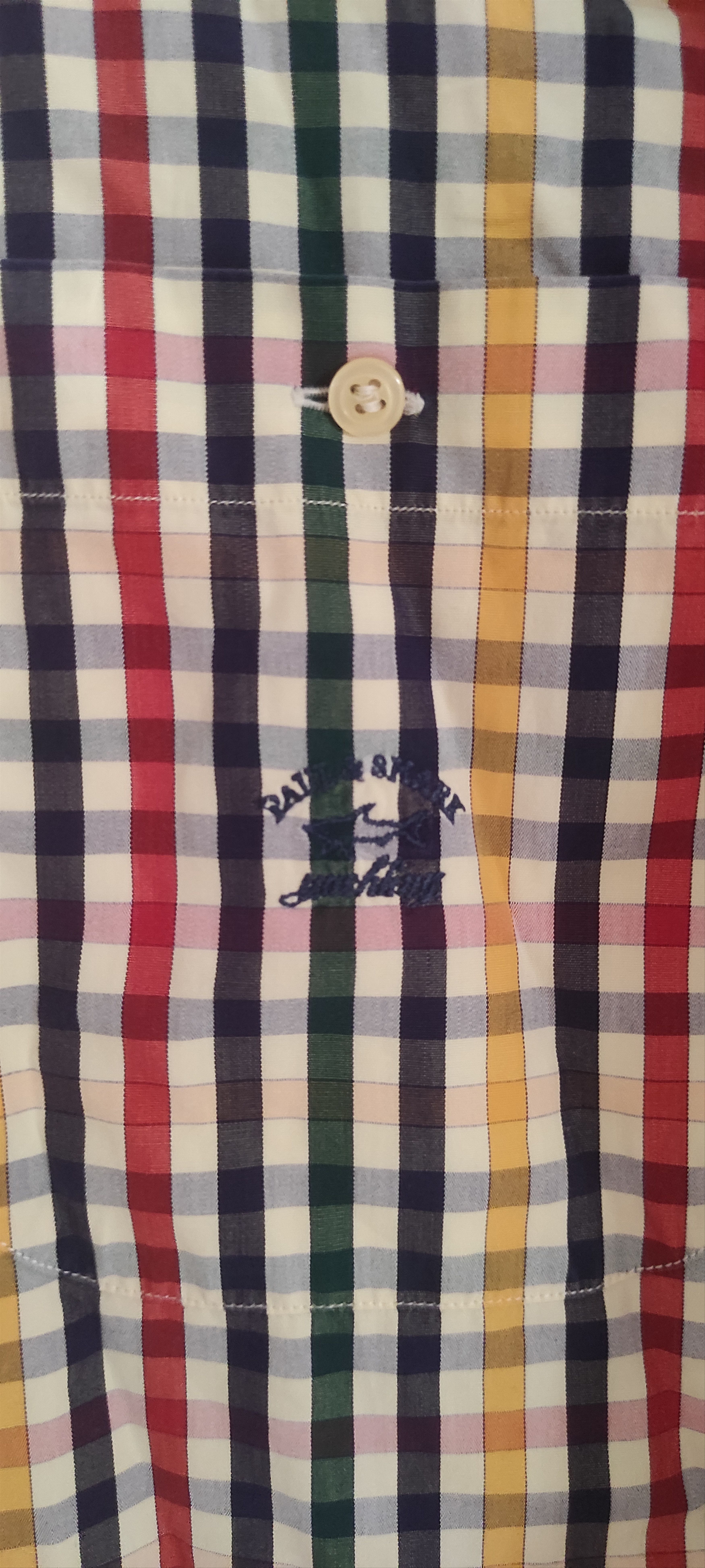 Paul & Shark Paul & Shark Yachting Shirt Button Down Multi Striped Cotton Size US XL / EU 56 / 4 - 4 Thumbnail