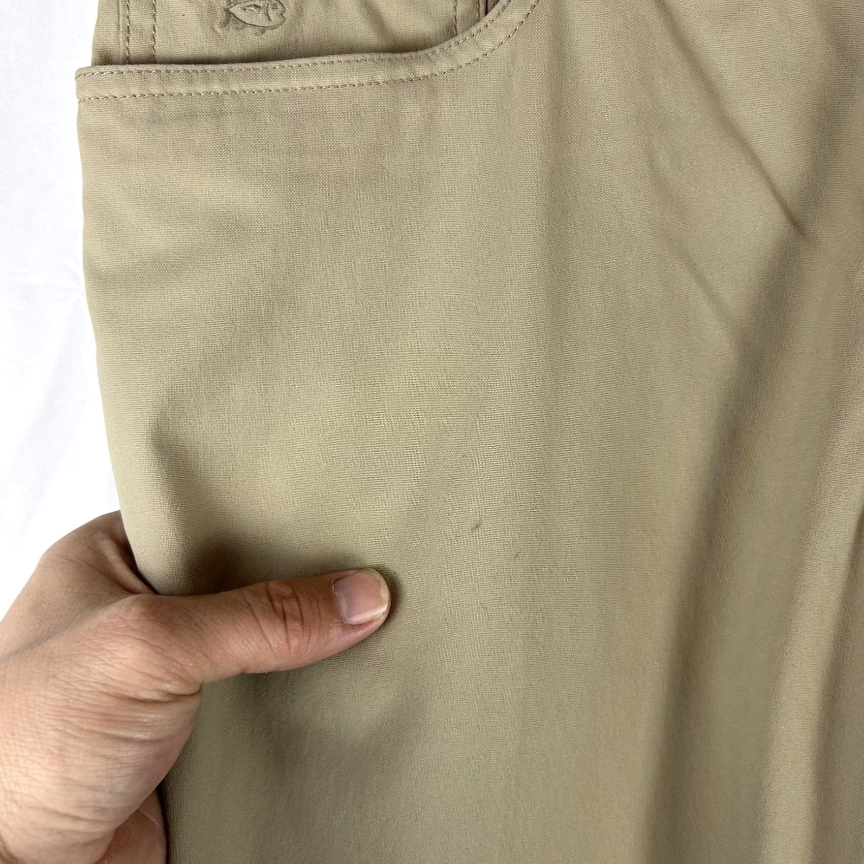 Southern Tide Southern Tide Pants Mens Beige Khakis Straight Stretch 5 Pocket Casual 34x30 Size US 34 / EU 50 - 5 Thumbnail