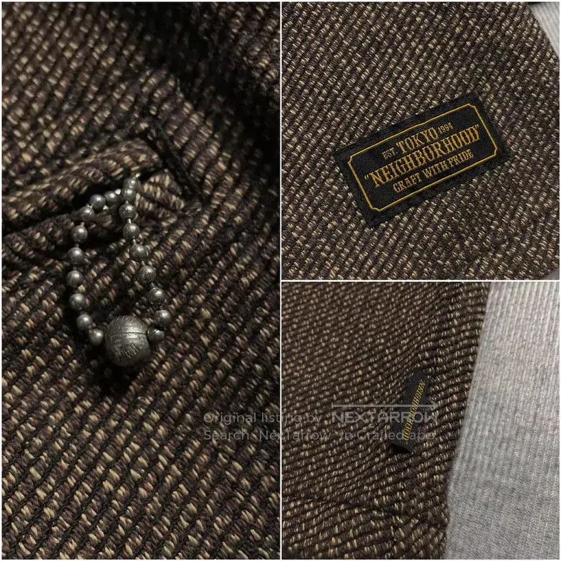 Neighborhood NEIGHBORHOOD 19AW Leather Trim Coat. Size US L / EU 52-54 / 3 - 6 Thumbnail